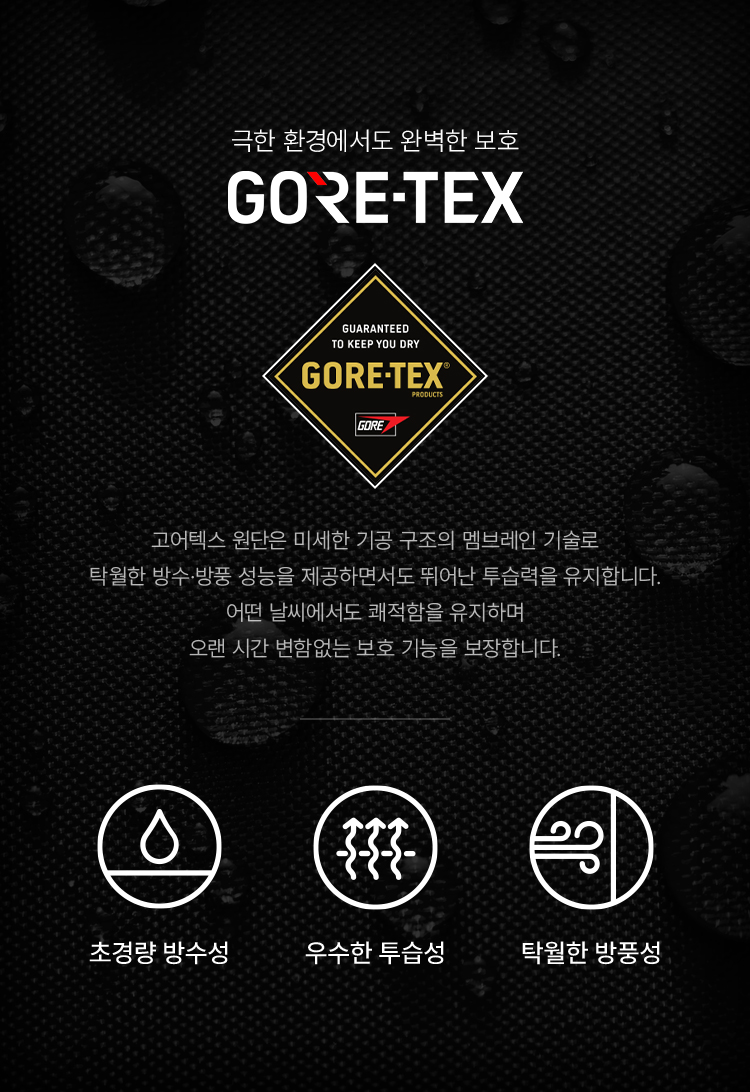 고어텍스 자켓