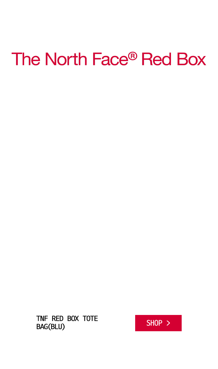 THE NORTH FACE RED BOX