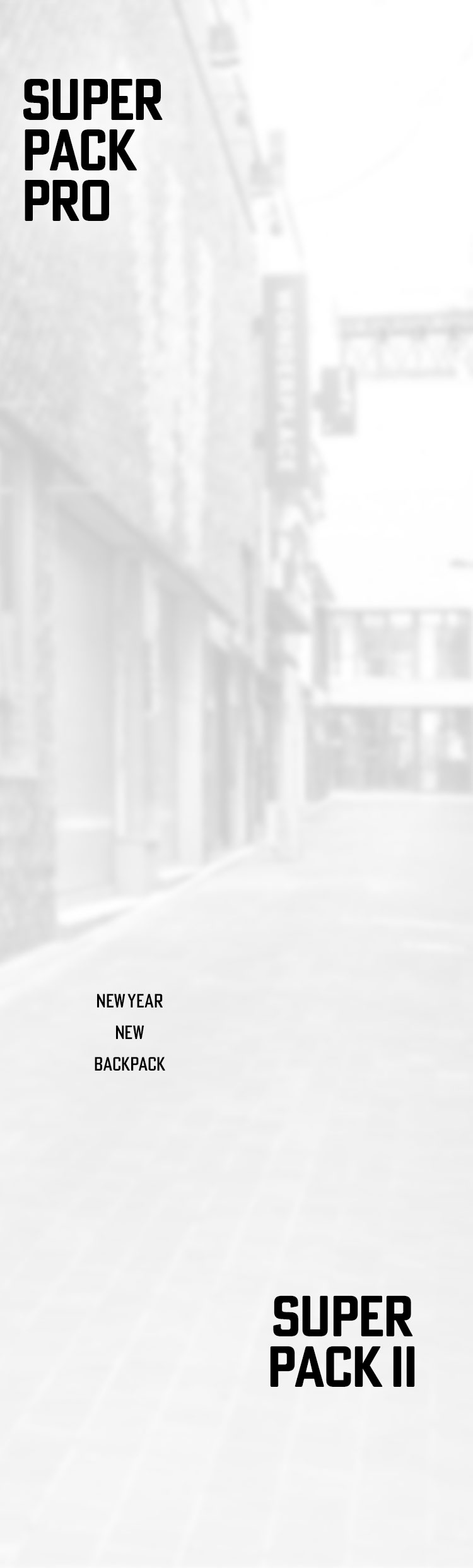 NEW YEAR, NEW BACKPACK