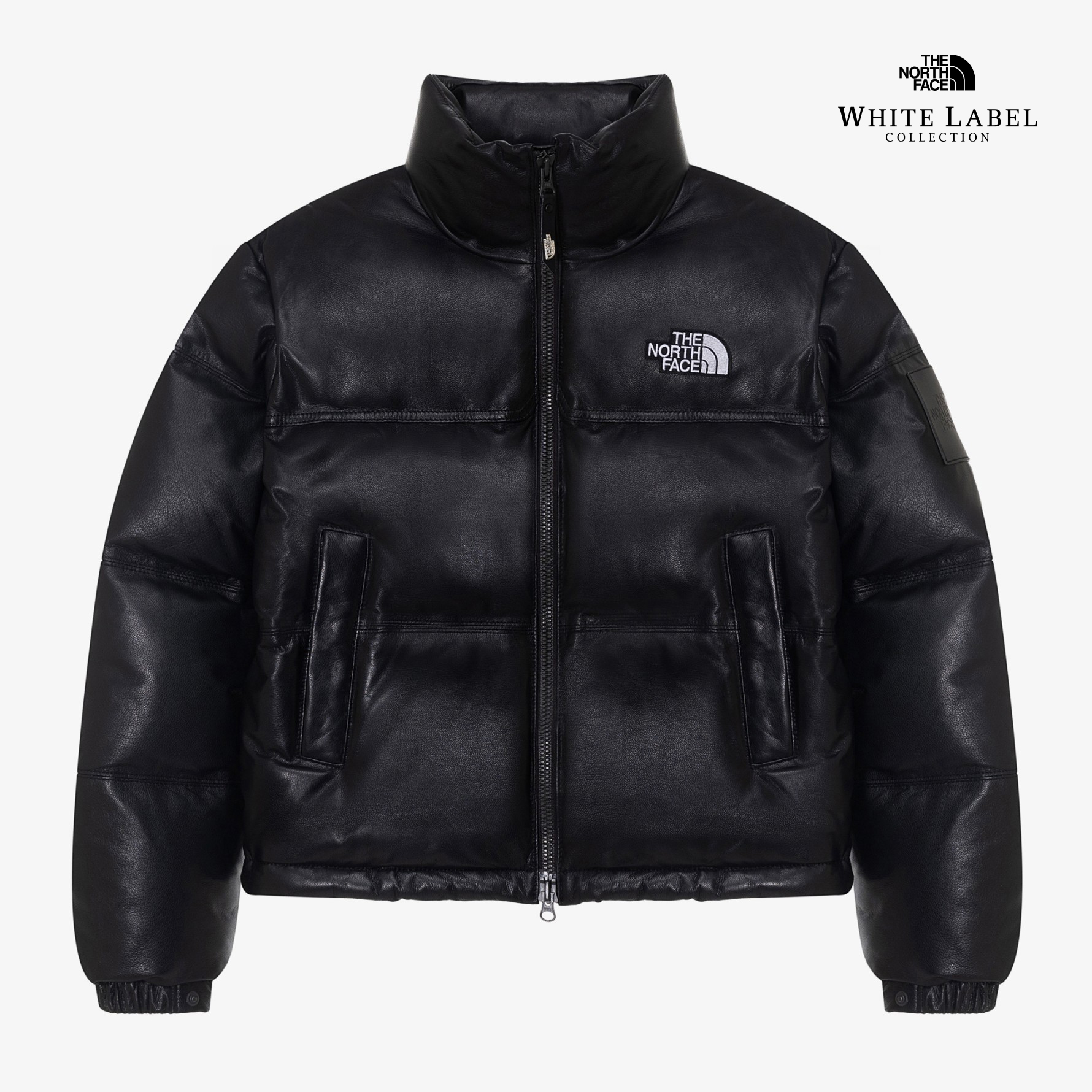 W'S LEATHER NUPTSE DOWN JACKET (RDS)
