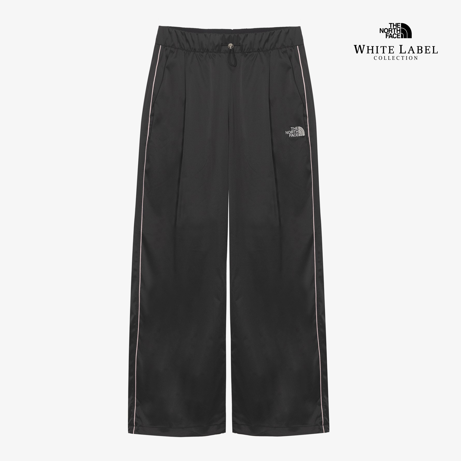 W'S SATIN WIDE PANTS