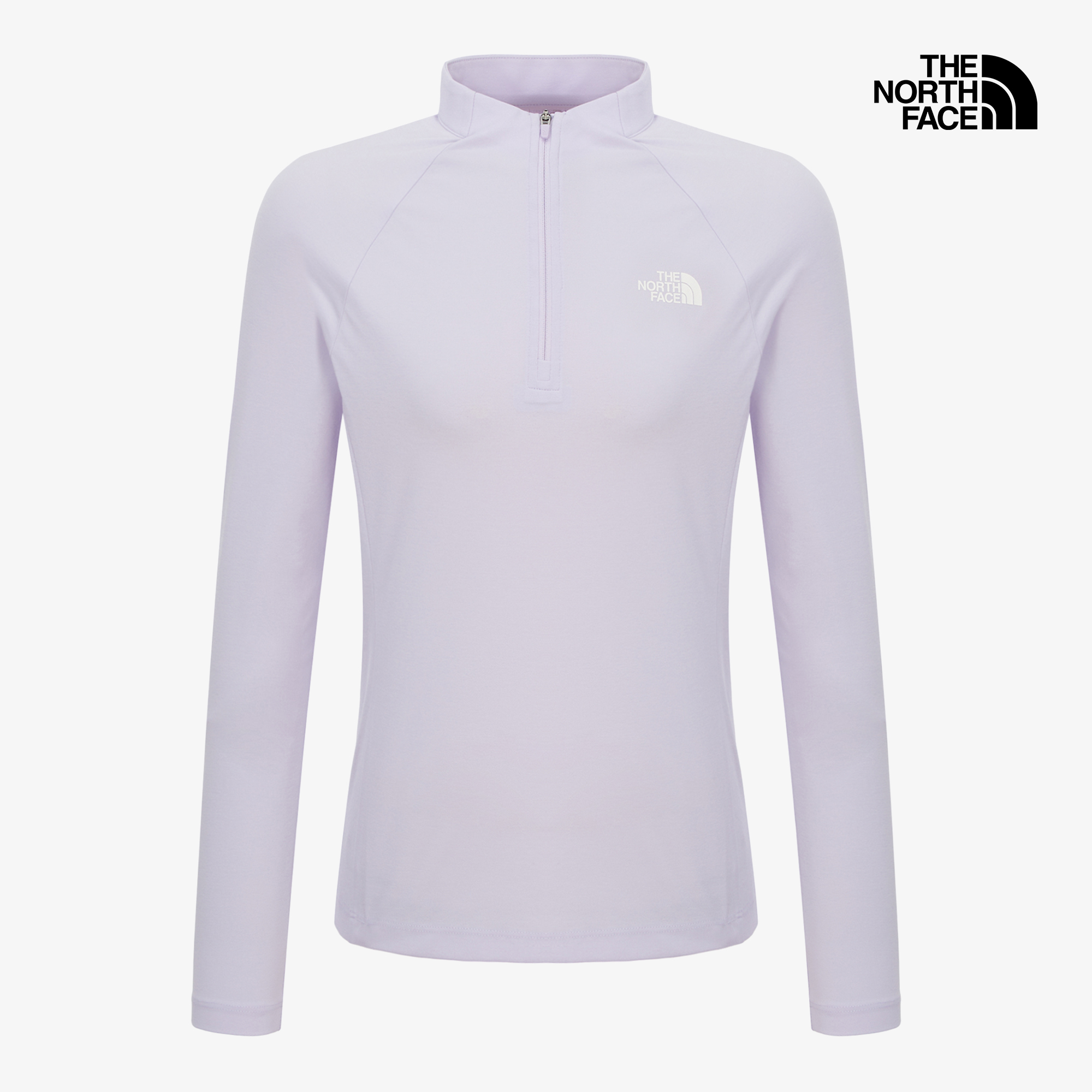 W'S ASCEND L/S ZIP TEE