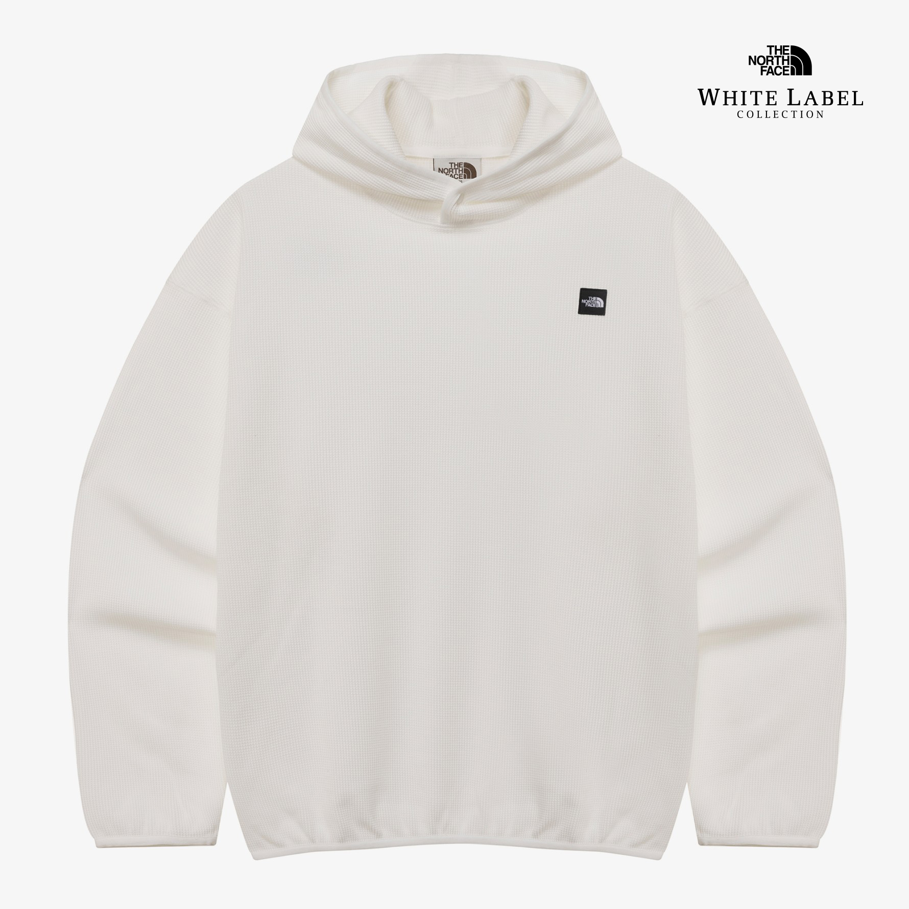 WAFFLE HOOD PULLOVER