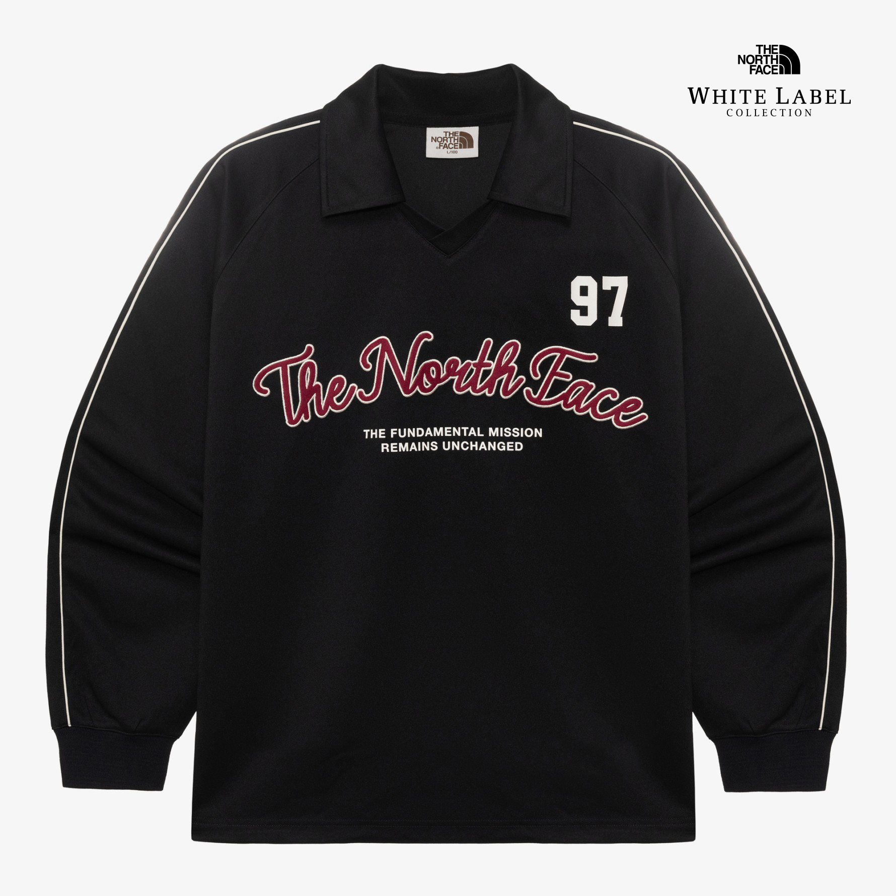 TNF CREW COLLAR L/S TEE