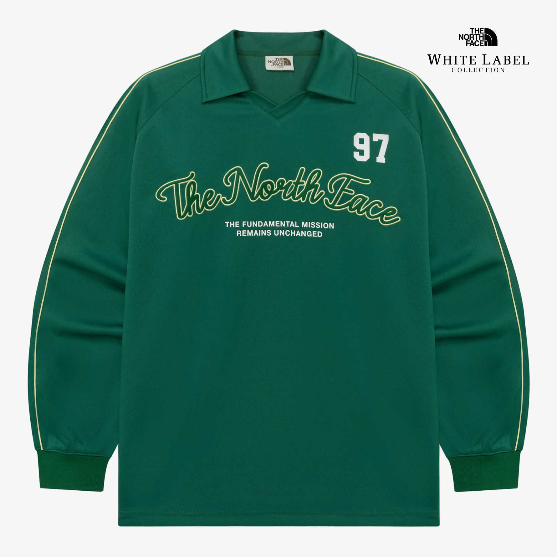 TNF CREW COLLAR L/S TEE