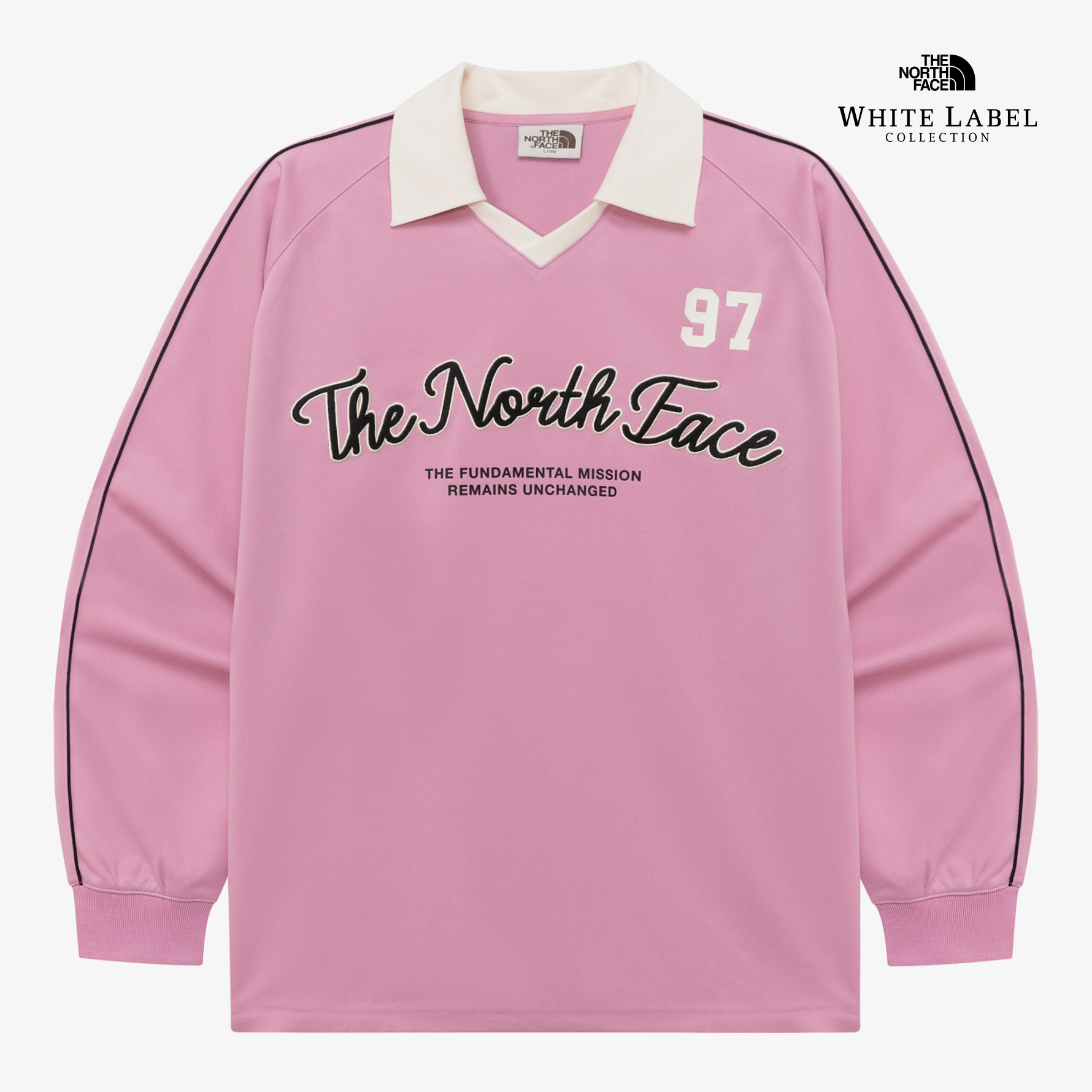 TNF CREW COLLAR L/S TEE
