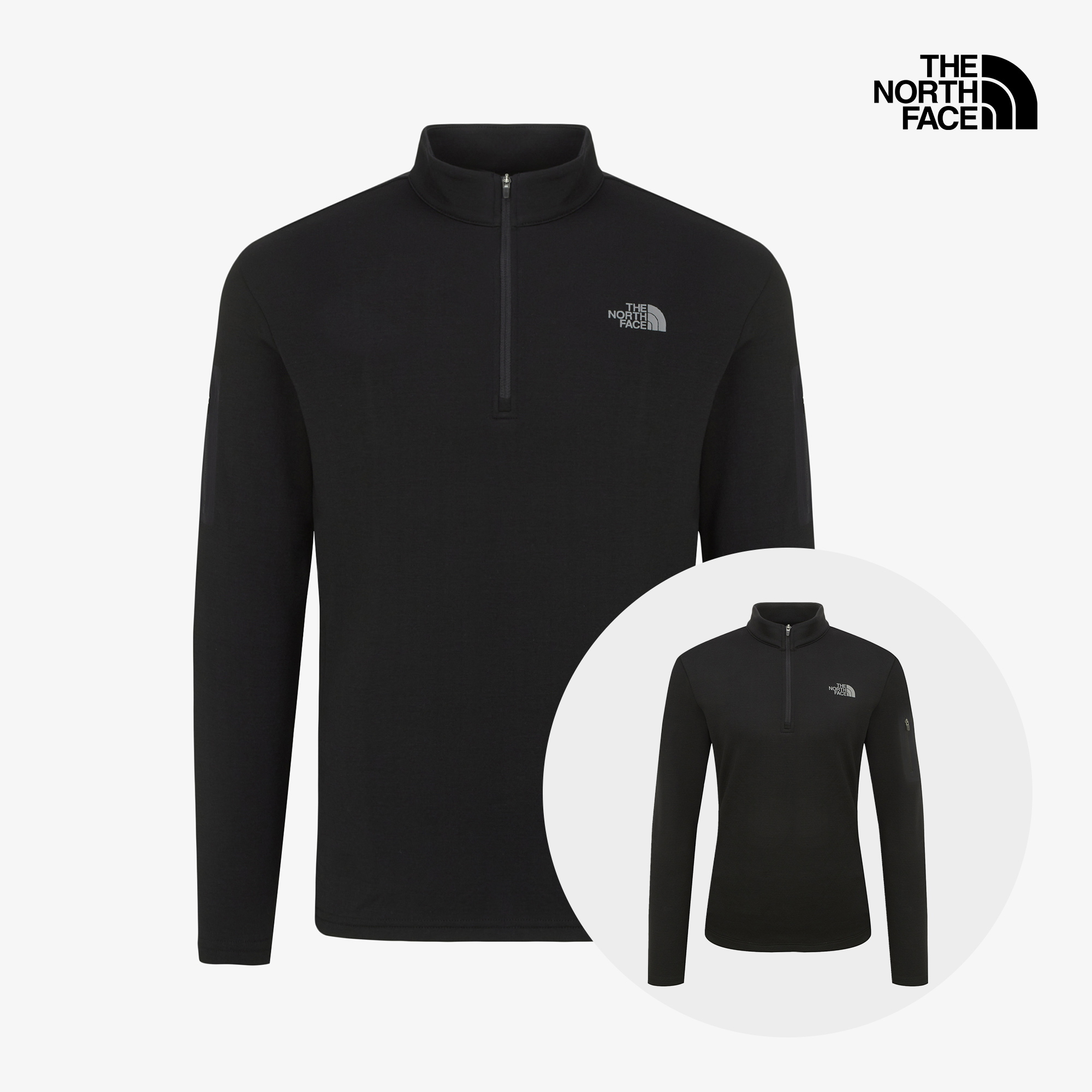 BASODINO L/S ZIP TEE