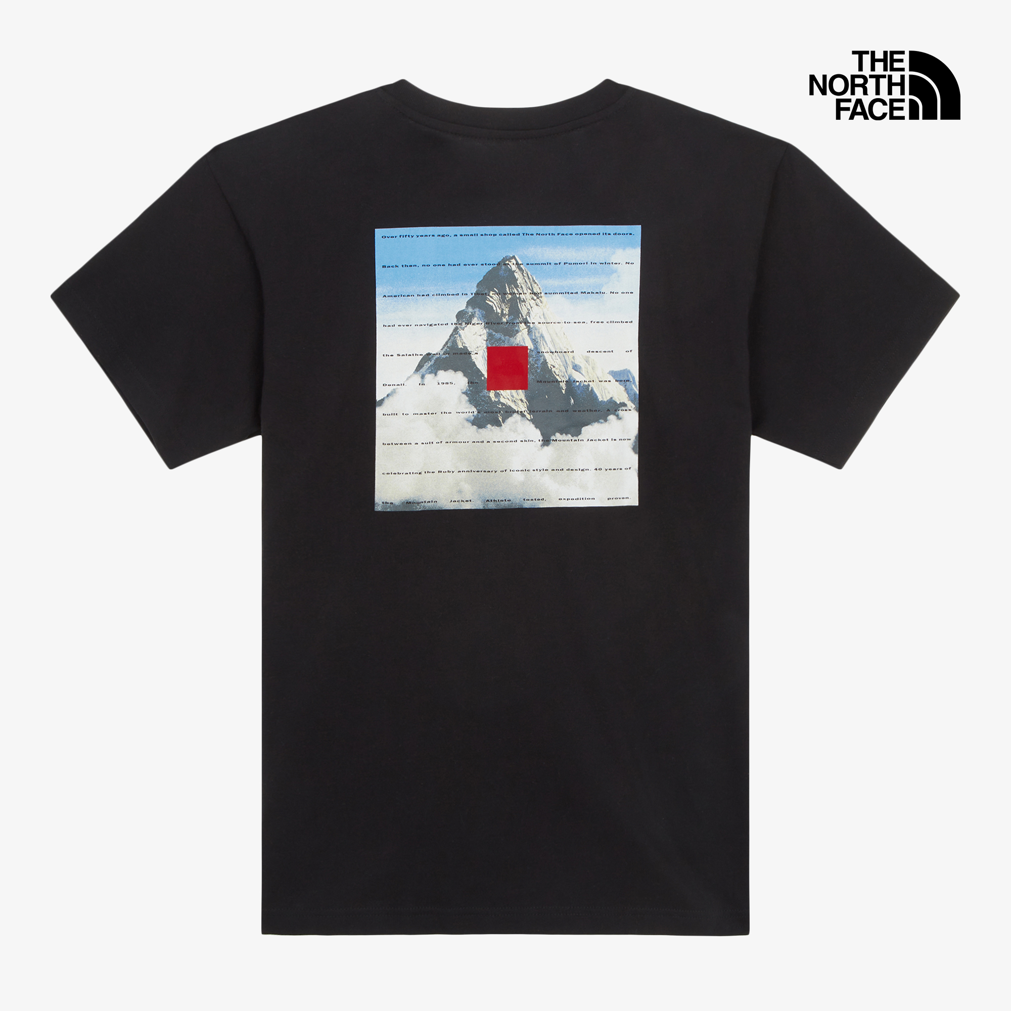 M'S 40TH ANNIVERSARY MOUNTAIN S/S R/TEE