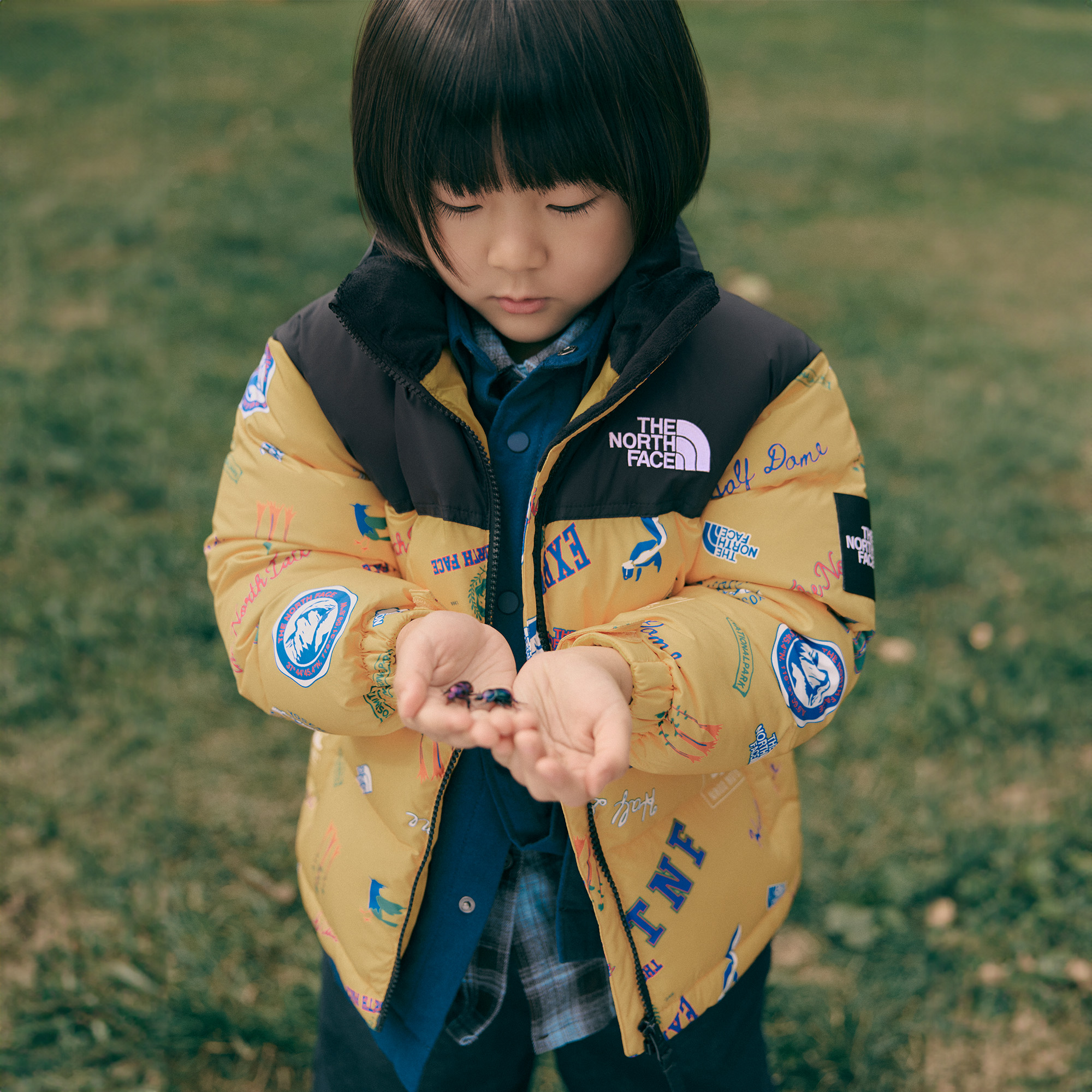 K'S PRINT NUPTSE JACKET (RDS)