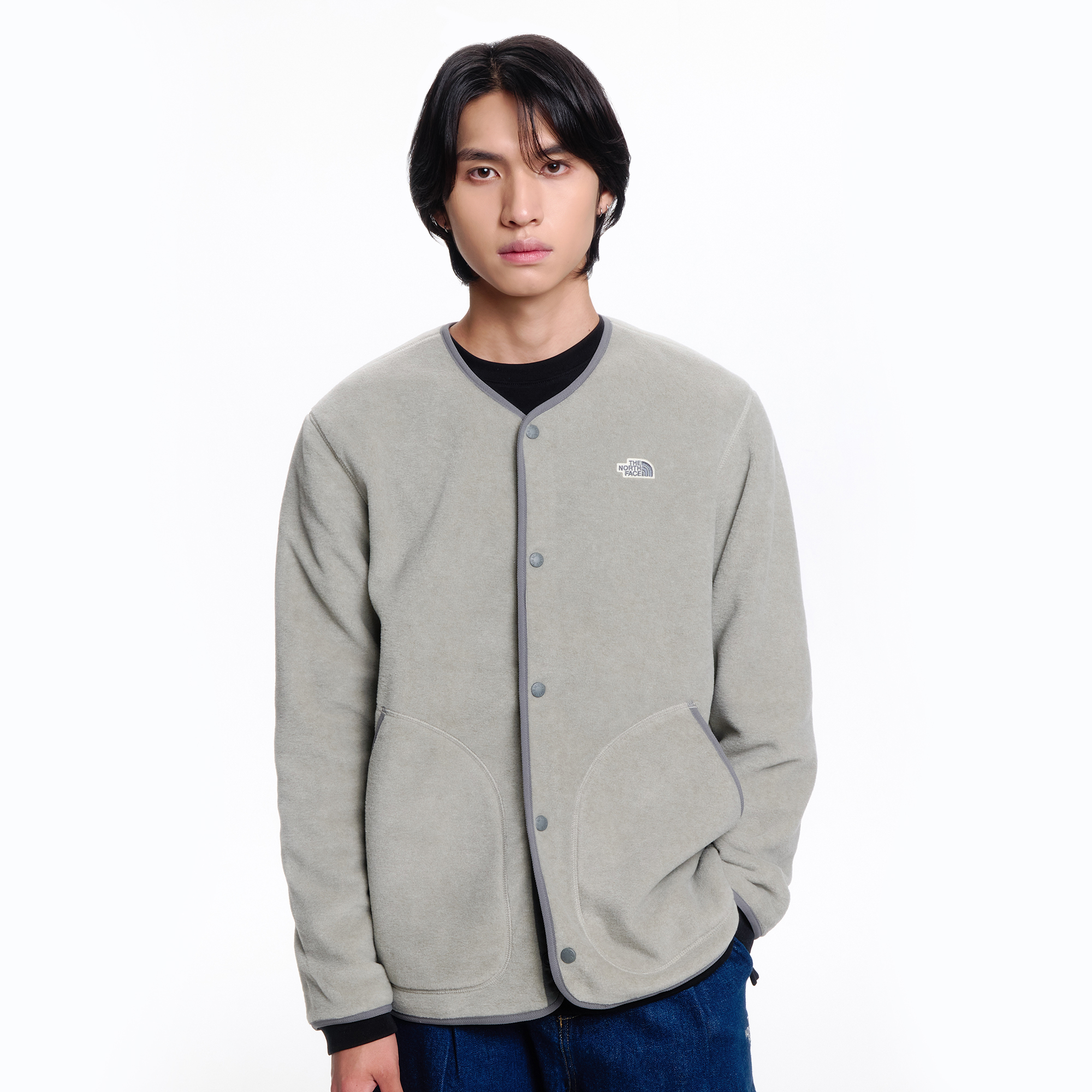 M'S ALBANO FLEECE EX CARDIGAN