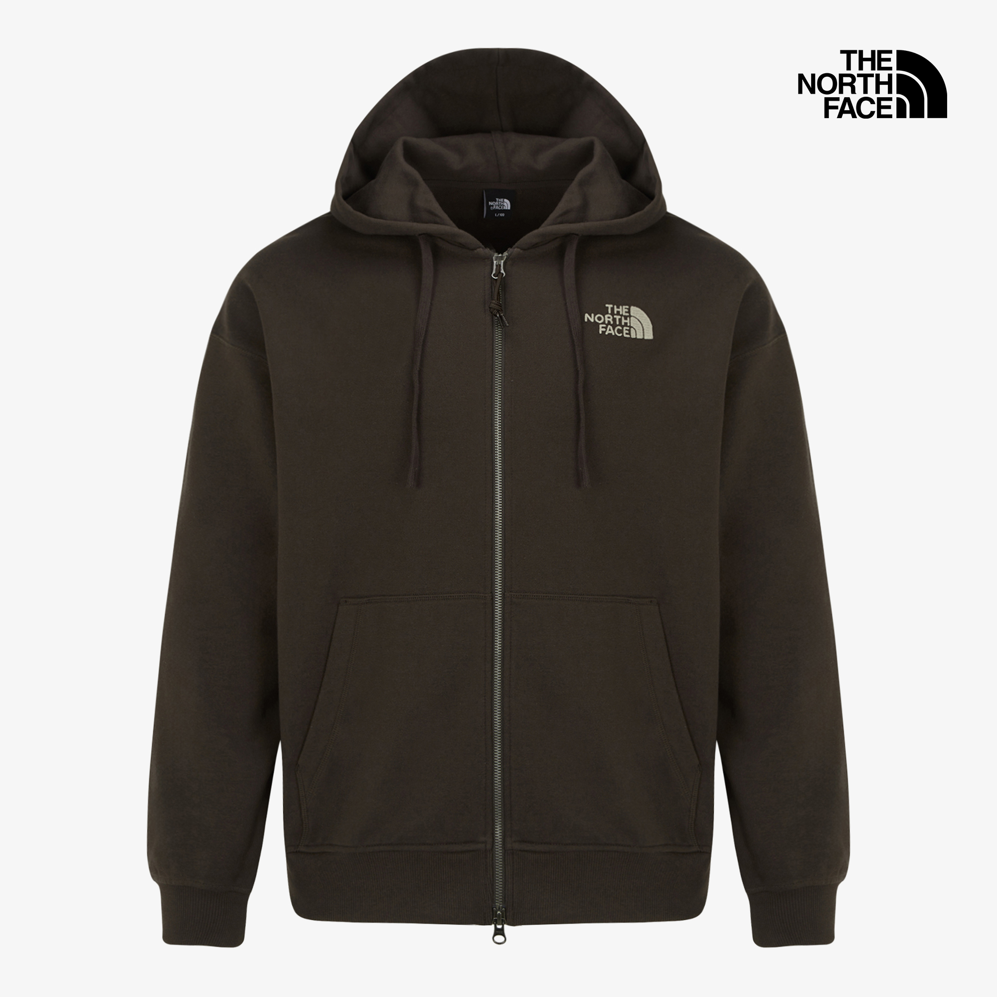 M'S MELTON HOOD ZIP-UP