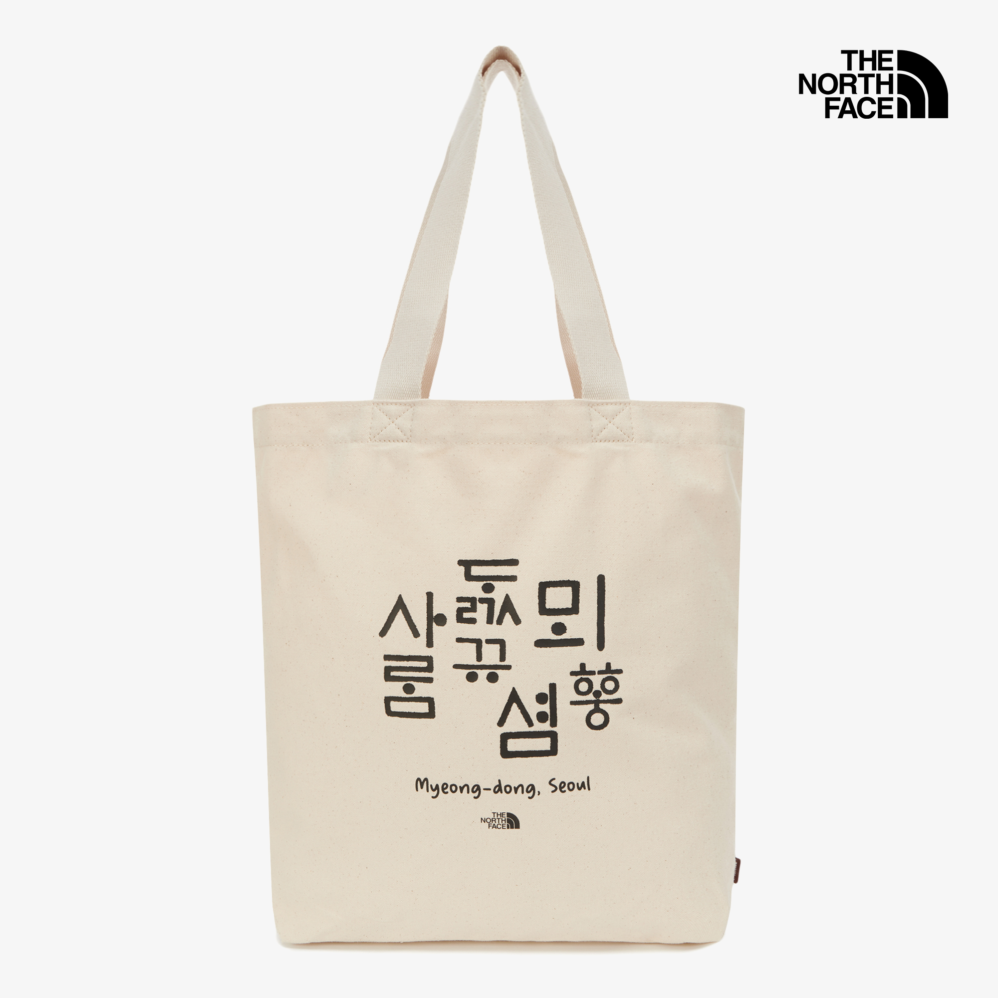 TNF COTTON TOTE_HANGEUL 1