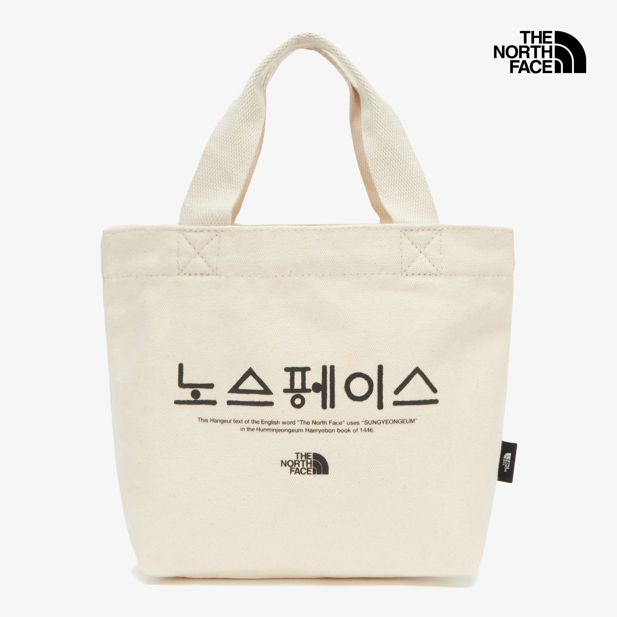 TNF COTTON TOTE S_HANGEUL