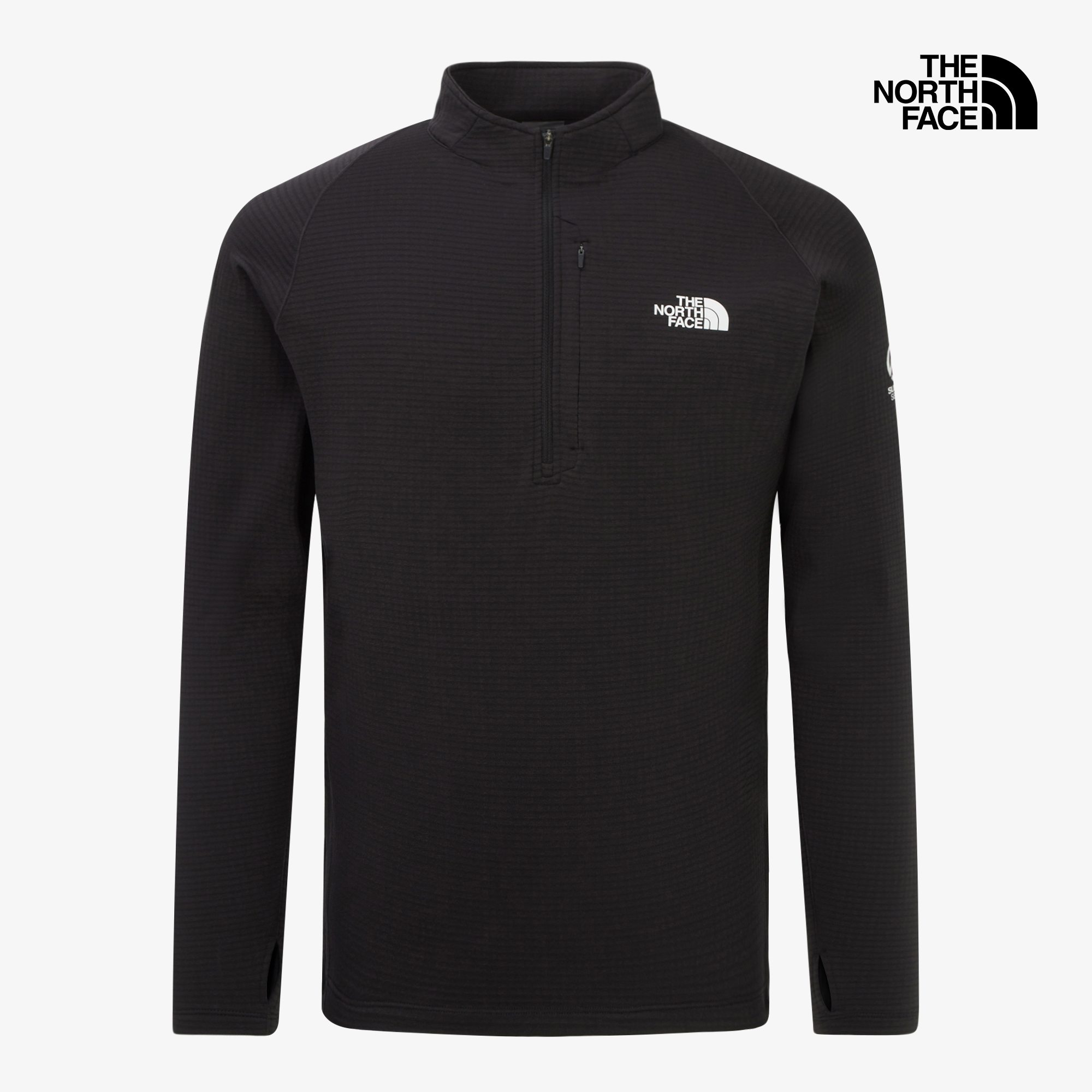 M'S ORTLER L/S ZIP TEE