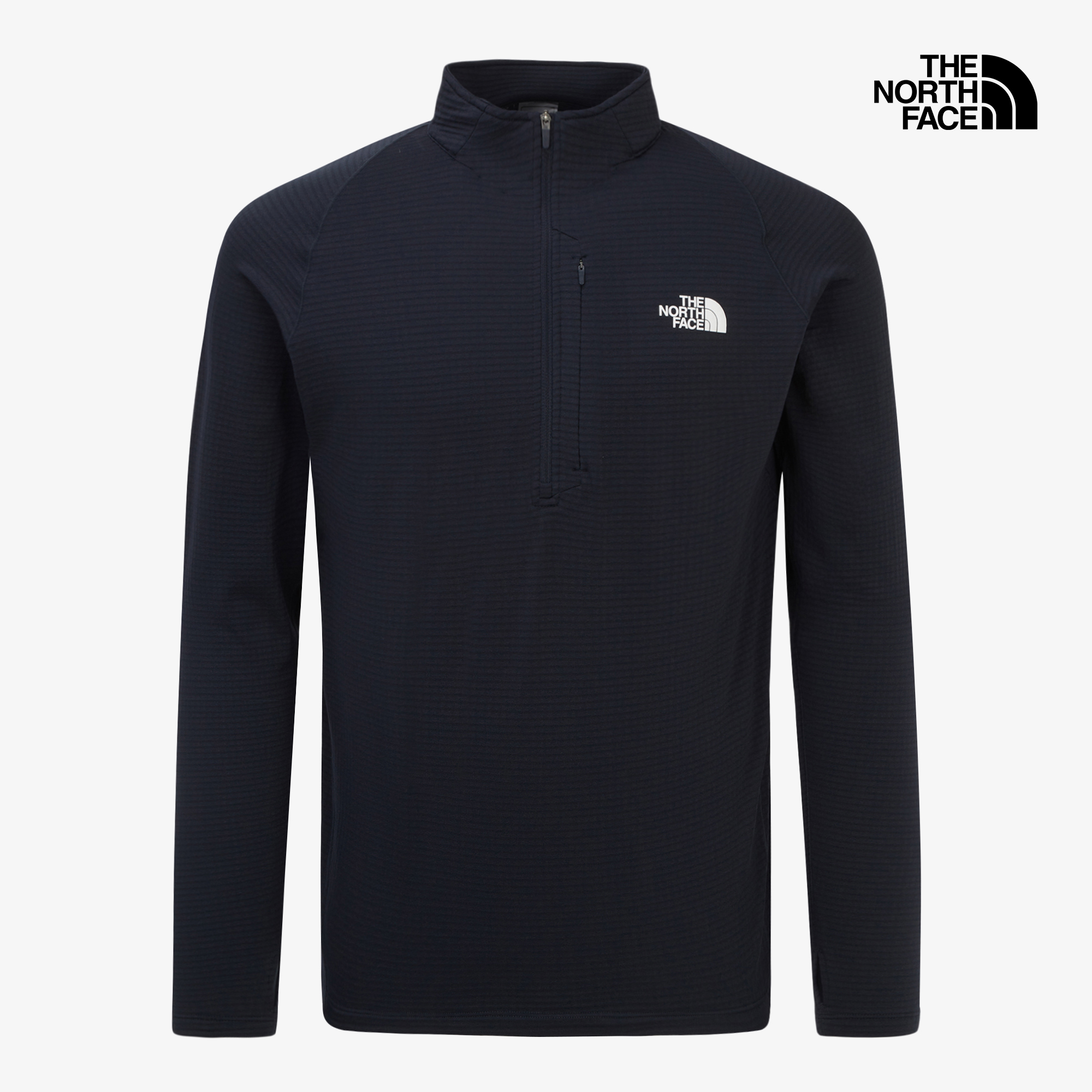 M'S ORTLER L/S ZIP TEE