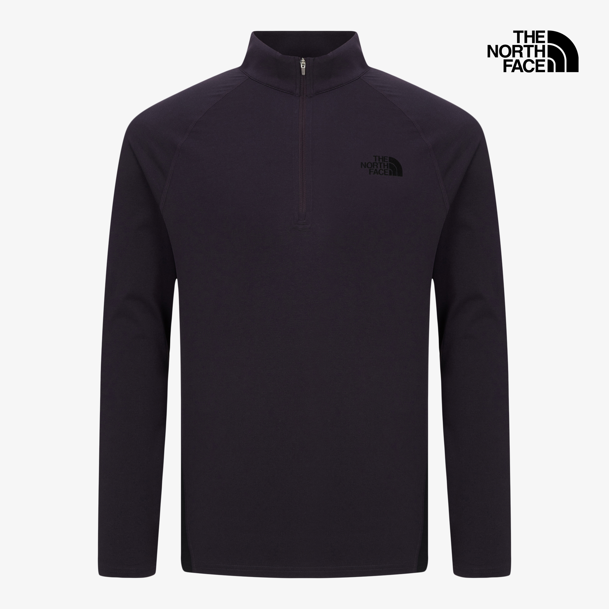 M'S RISCO L/S ZIP TEE