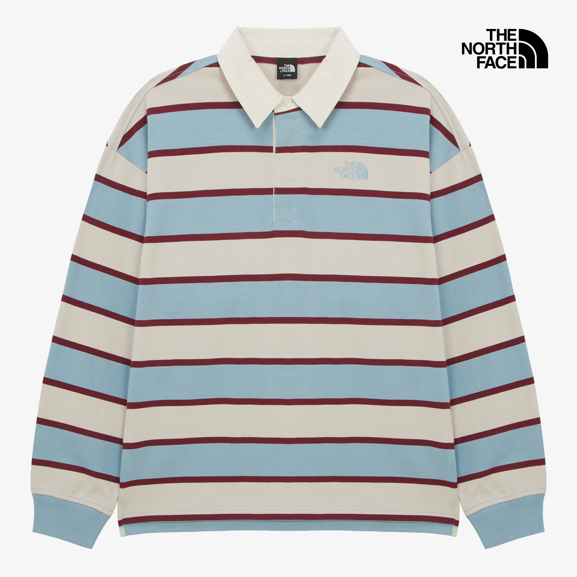 M'S EASYON STRIPE POLO TEE