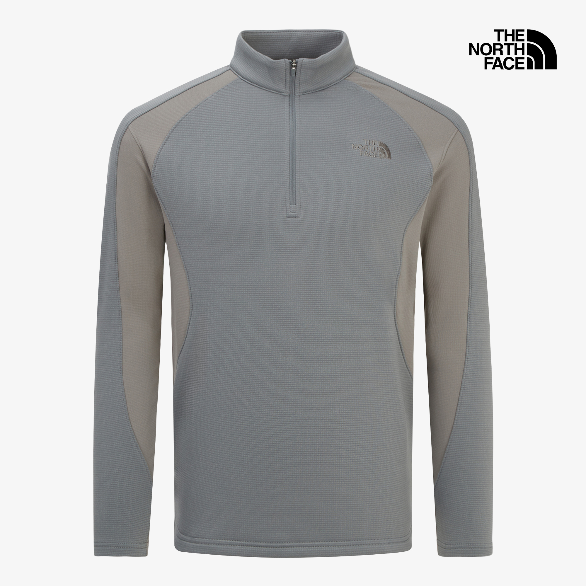 M'S ANDINO L/S ZIP TEE