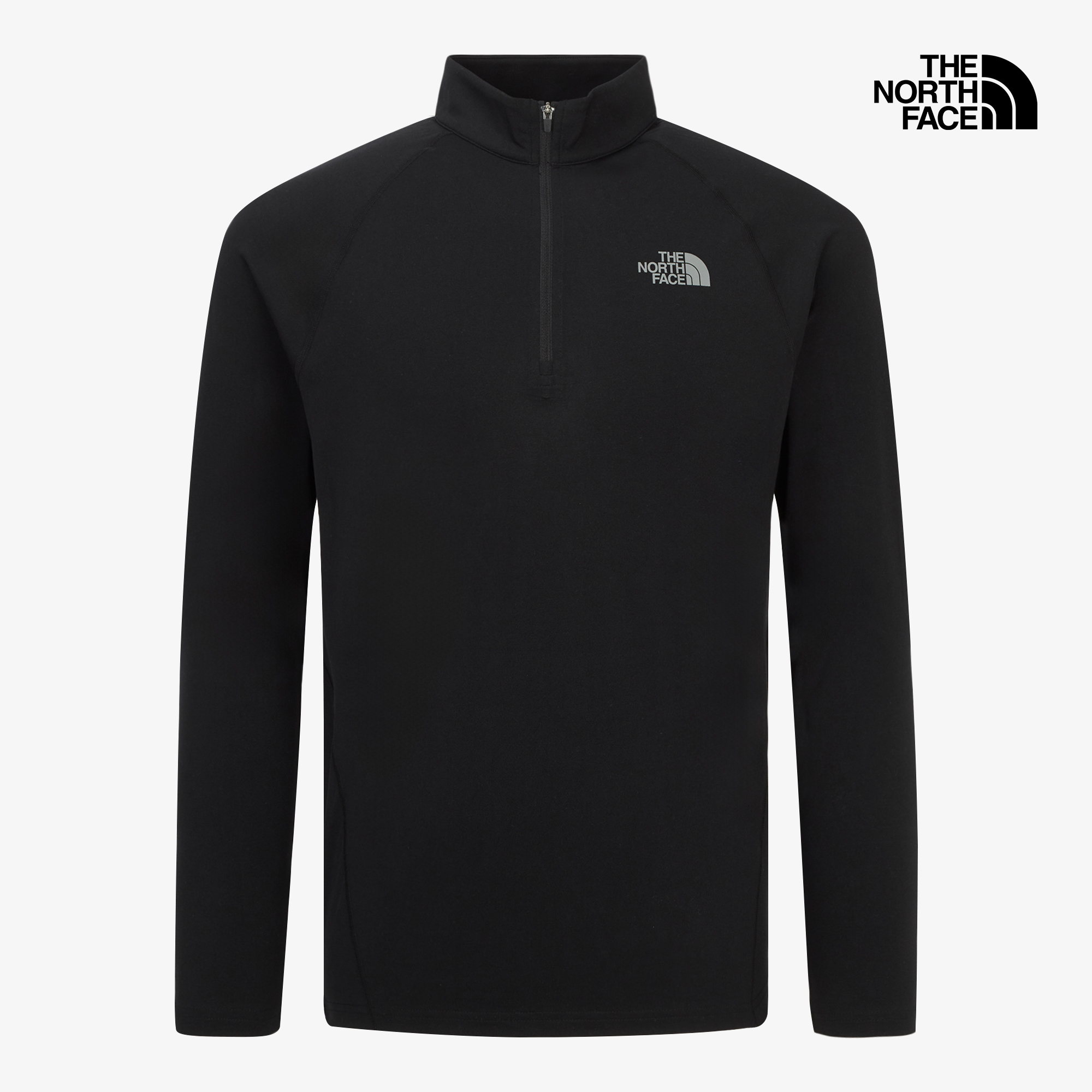 M'S RISCO L/S ZIP TEE