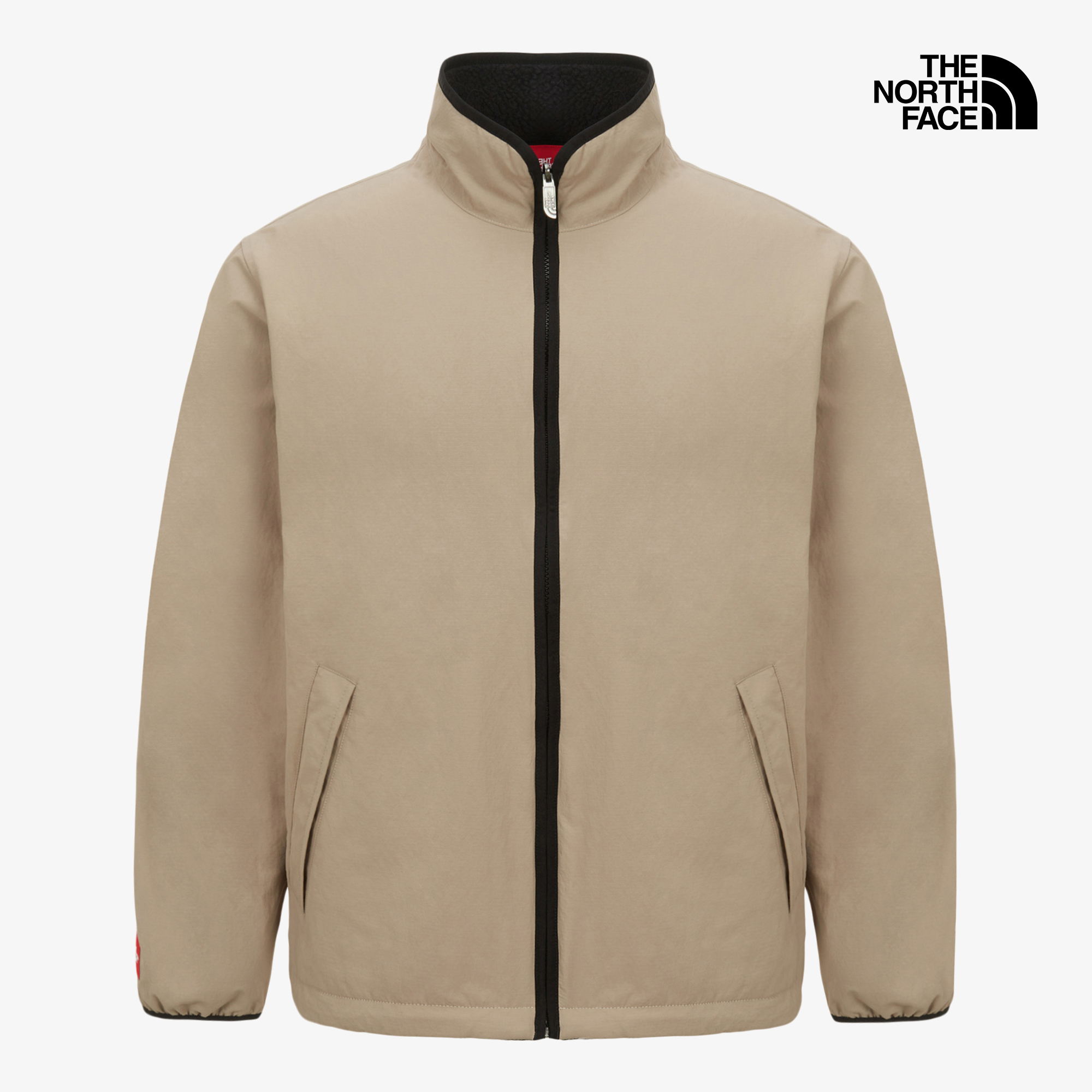 M TNF RED BOX REVERSIBLE FLEECE JACKET