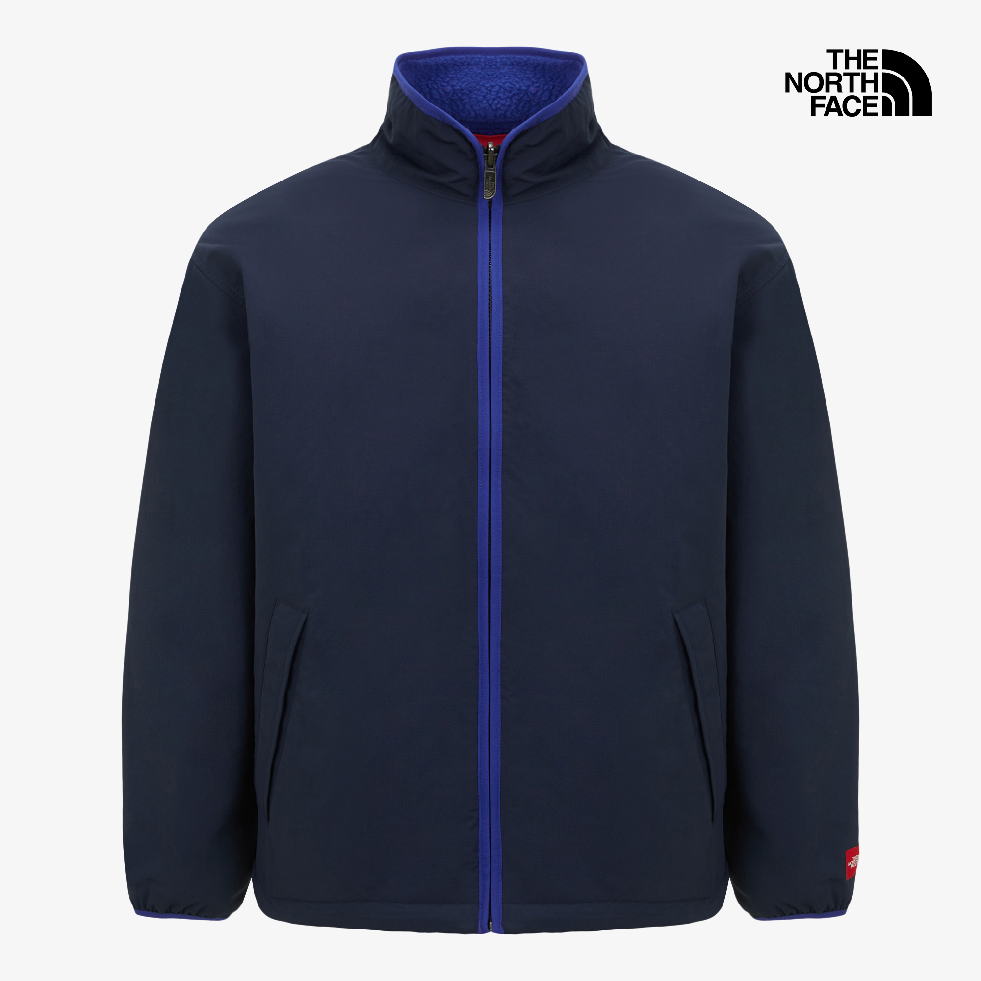 M TNF RED BOX REVERSIBLE FLEECE JACKET