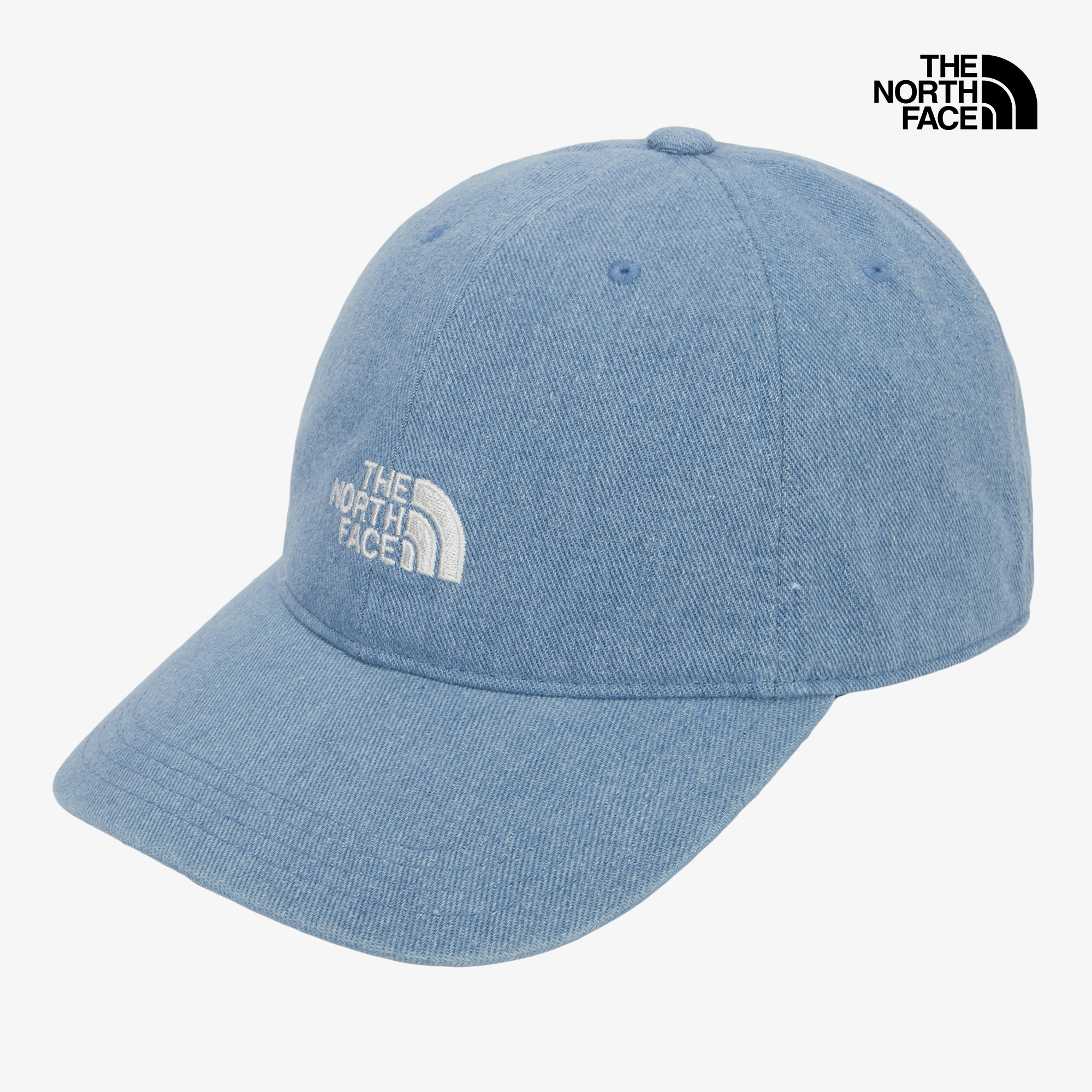 TNF COTTON BALL CAP_DENIM