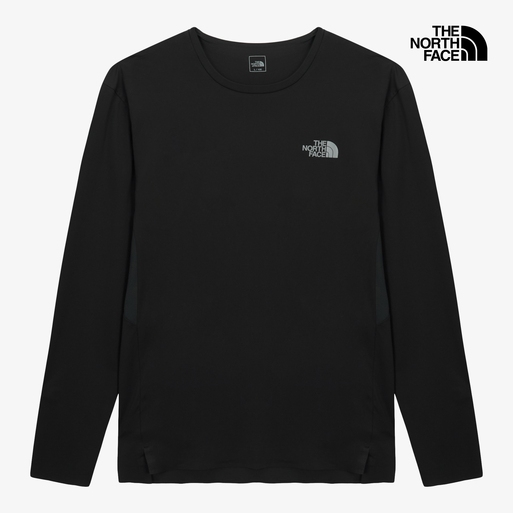 M'S PACE-ON L/S R/TEE