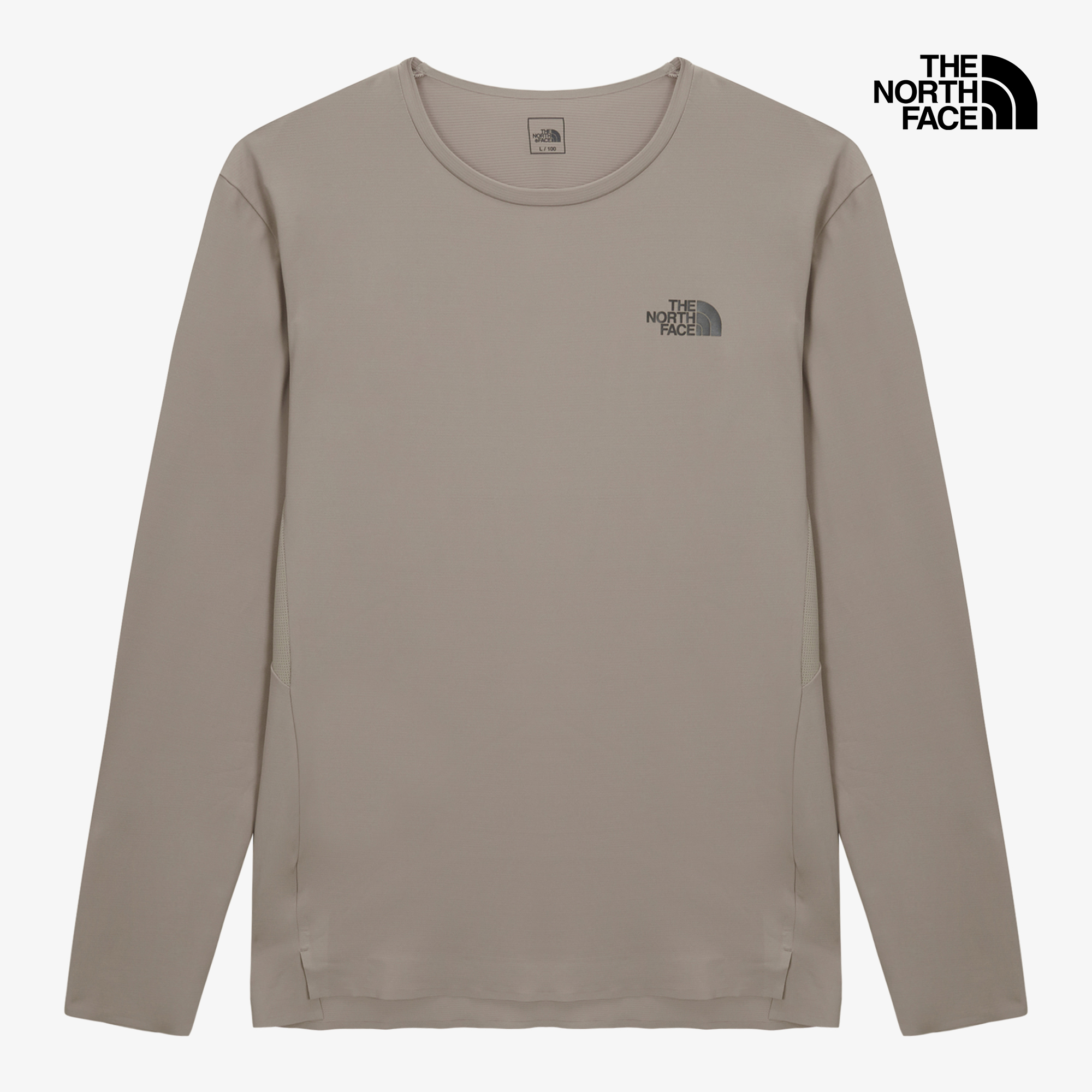 M'S PACE-ON L/S R/TEE