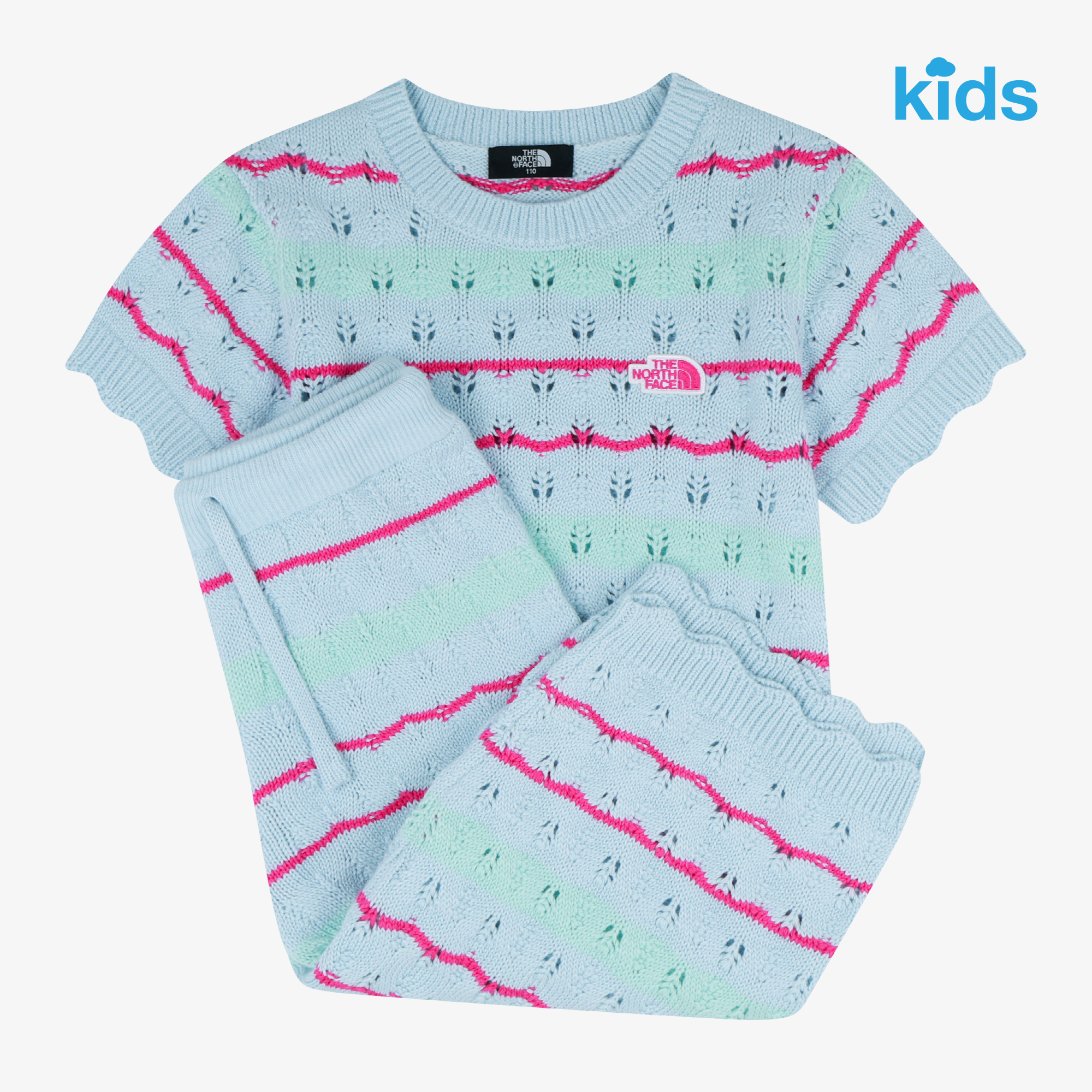 G'S STRIPE LOUNGE SET