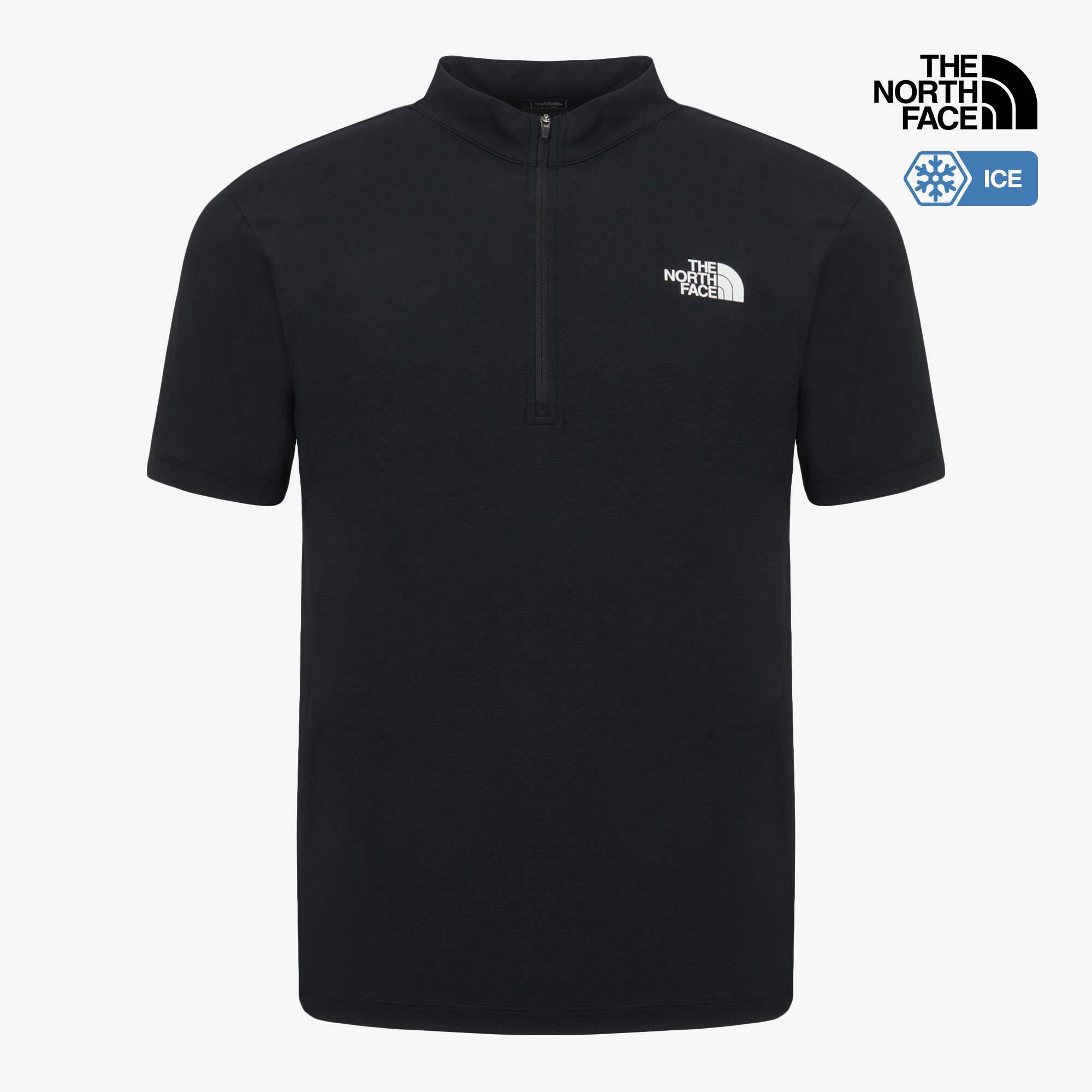 M'S ICE FLEX S/S ZIP TEE