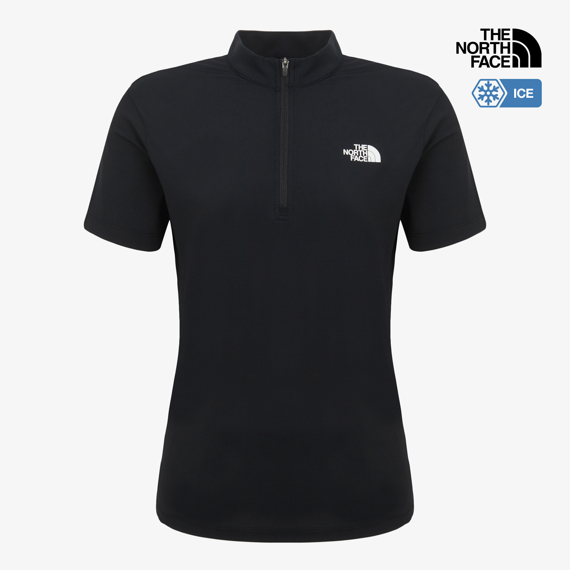 W'S ICE FLEX S/S ZIP TEE