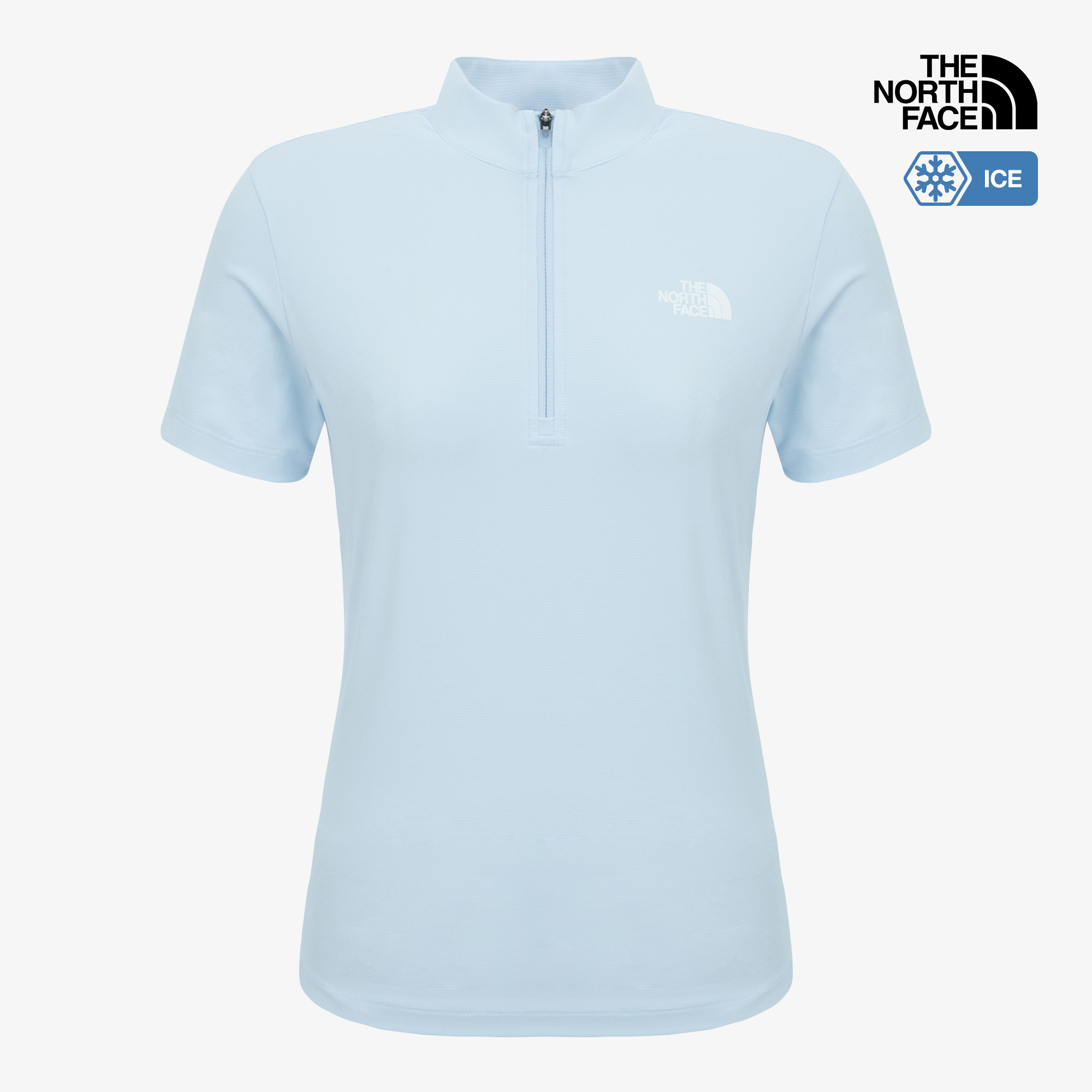 W'S ICE FLEX S/S ZIP TEE