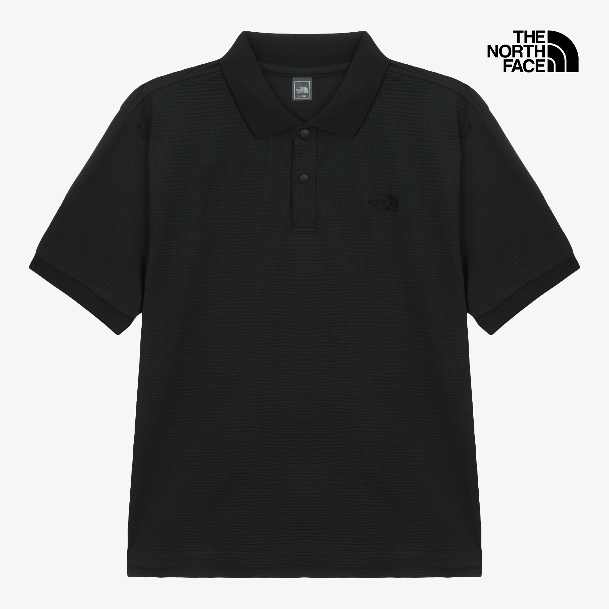 M'S WAFFLE S/S POLO