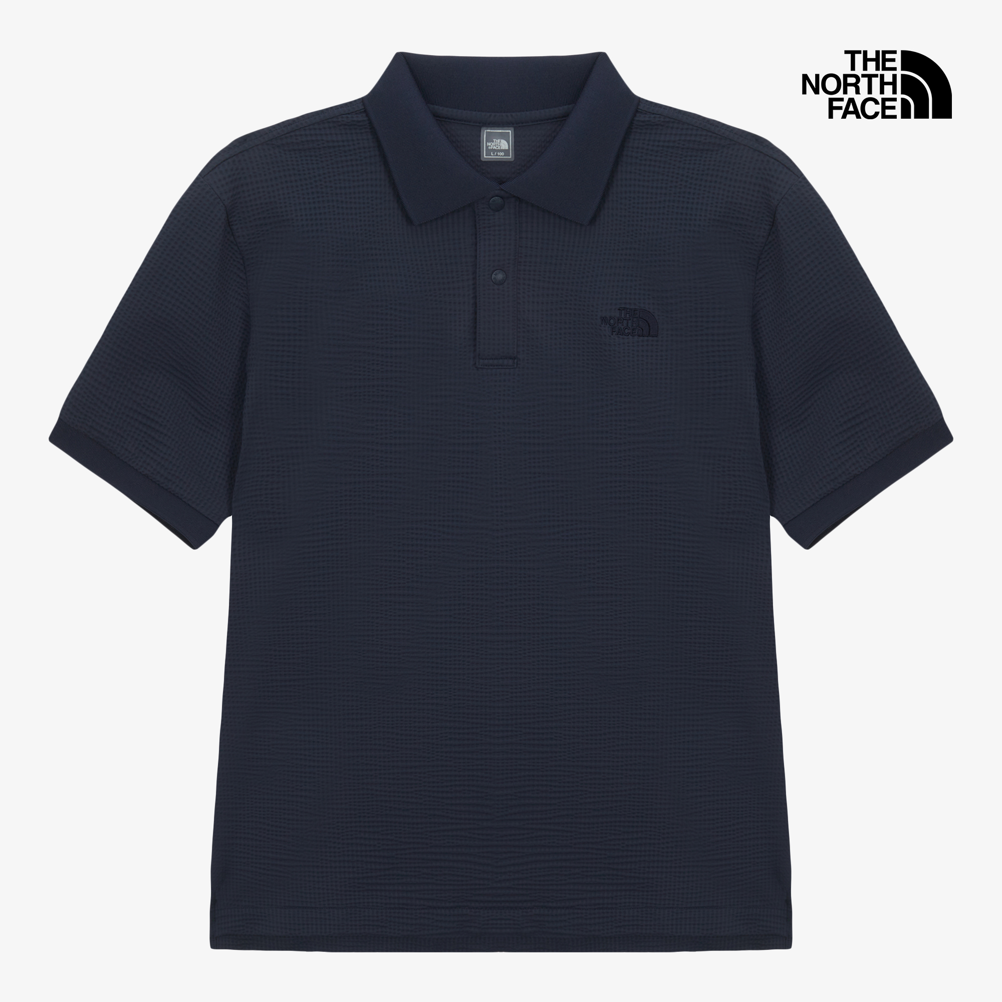 M'S WAFFLE S/S POLO