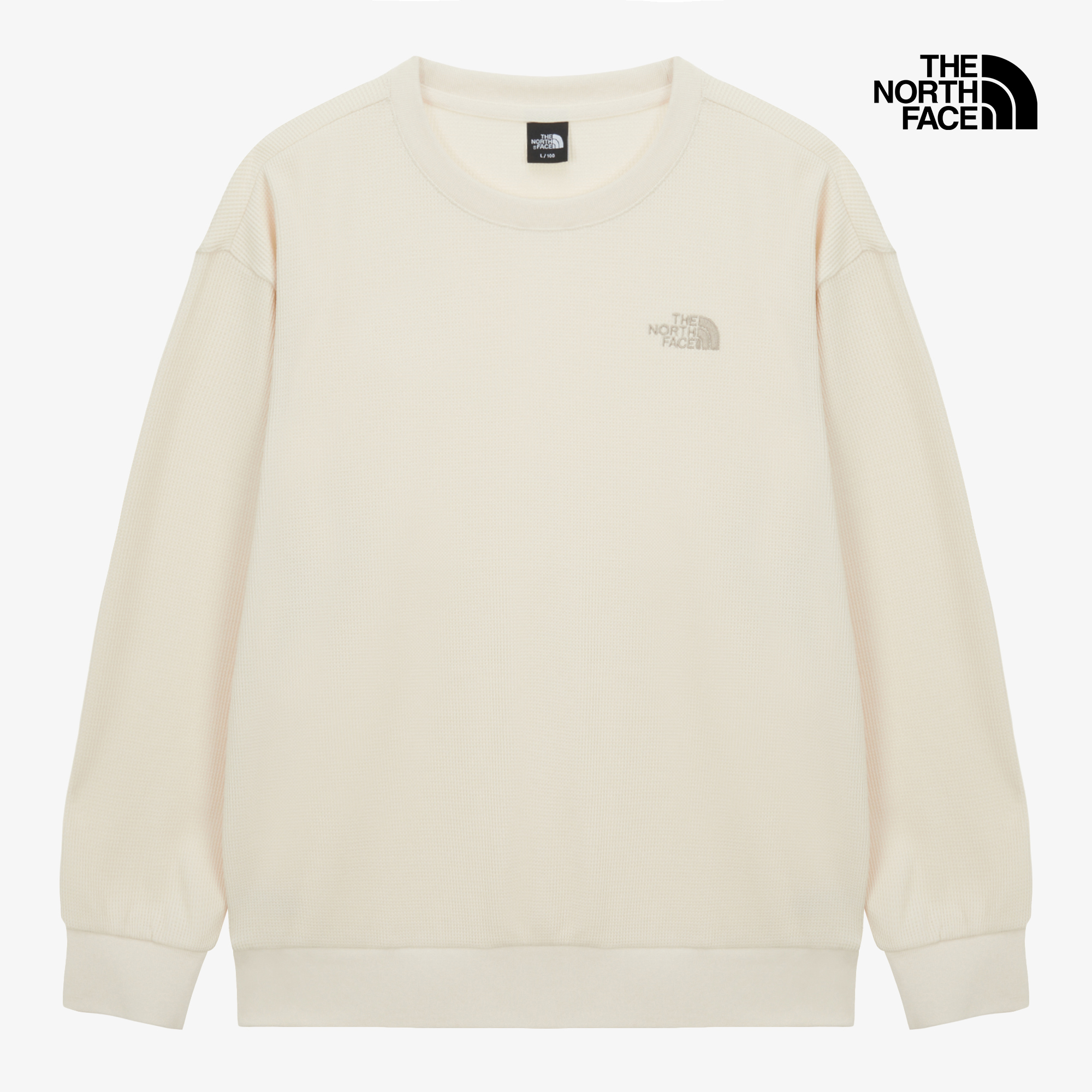M'S SOFTGRID L/S R/TEE
