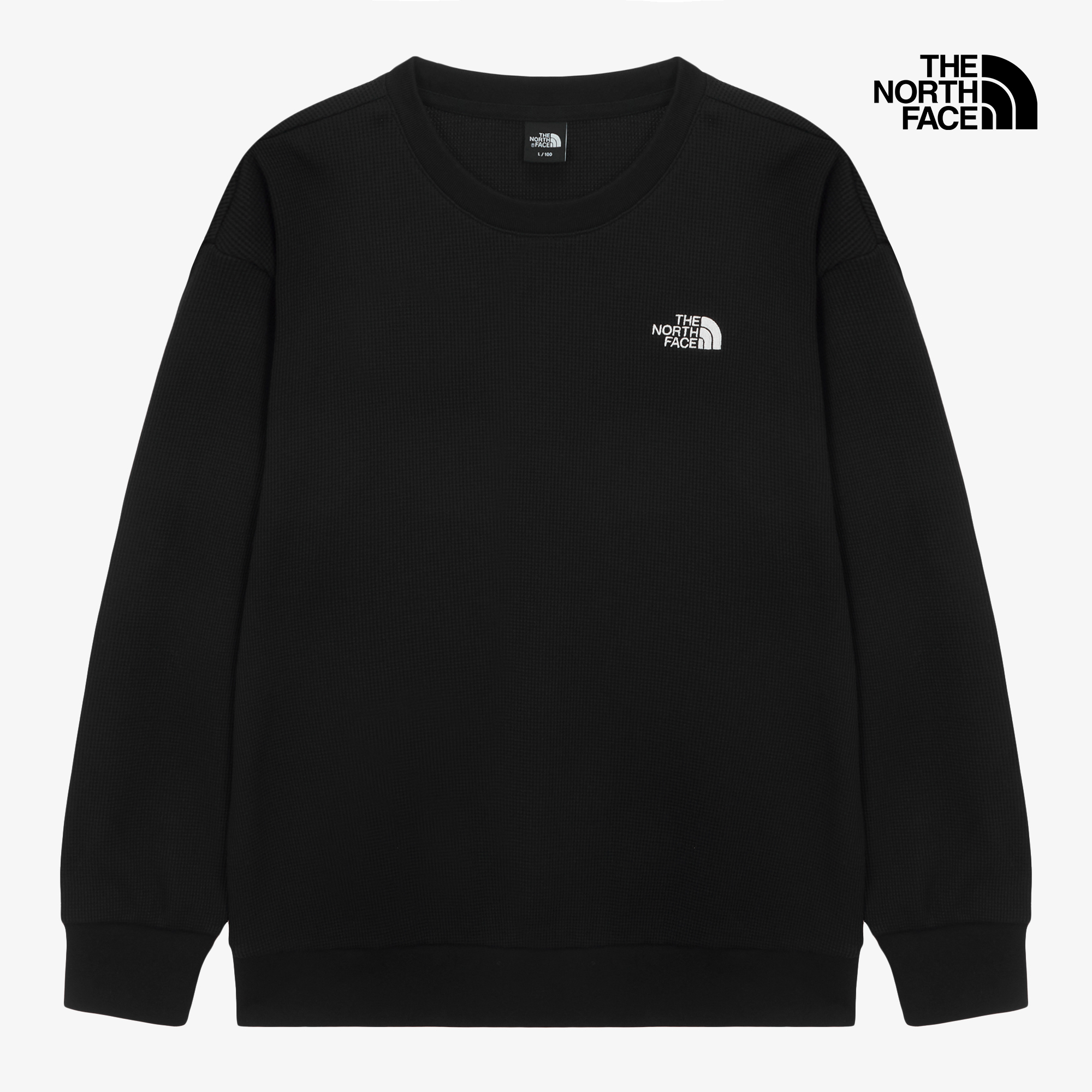 M'S SOFTGRID L/S R/TEE