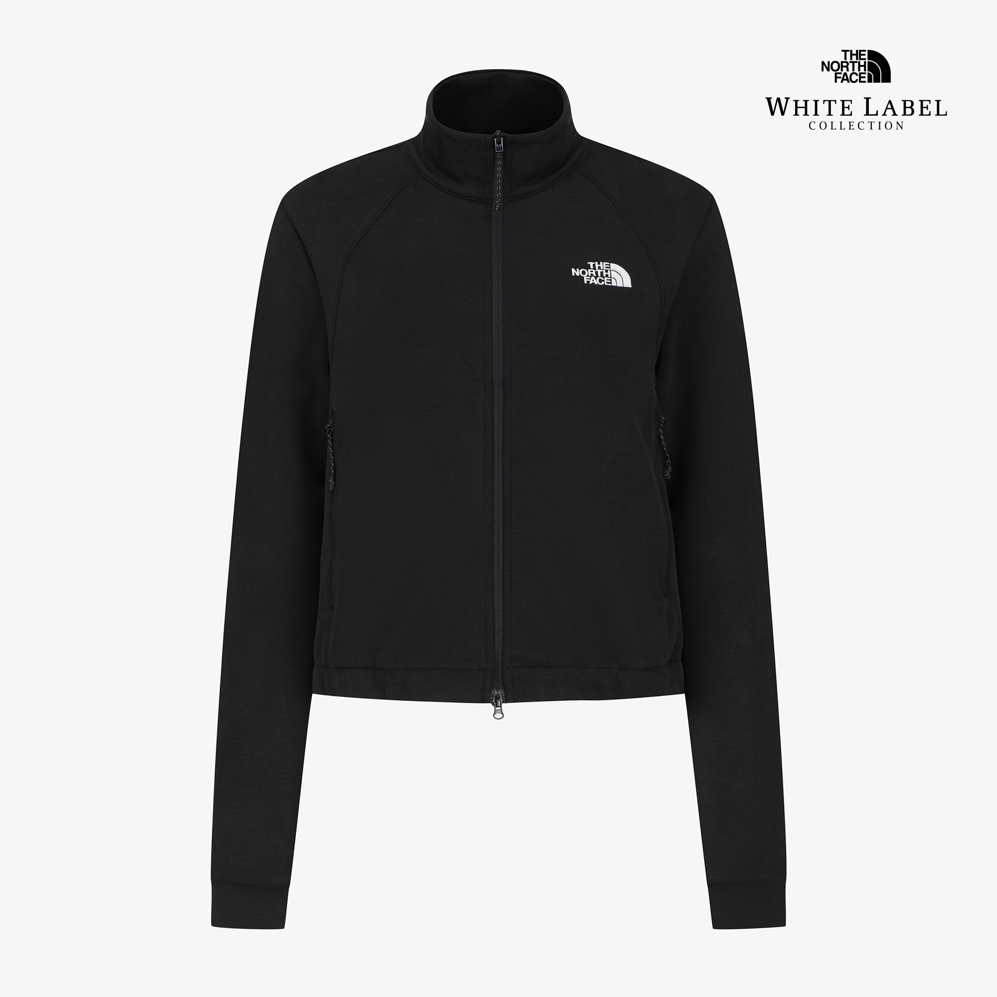 W'S DRAPE ZIP UP