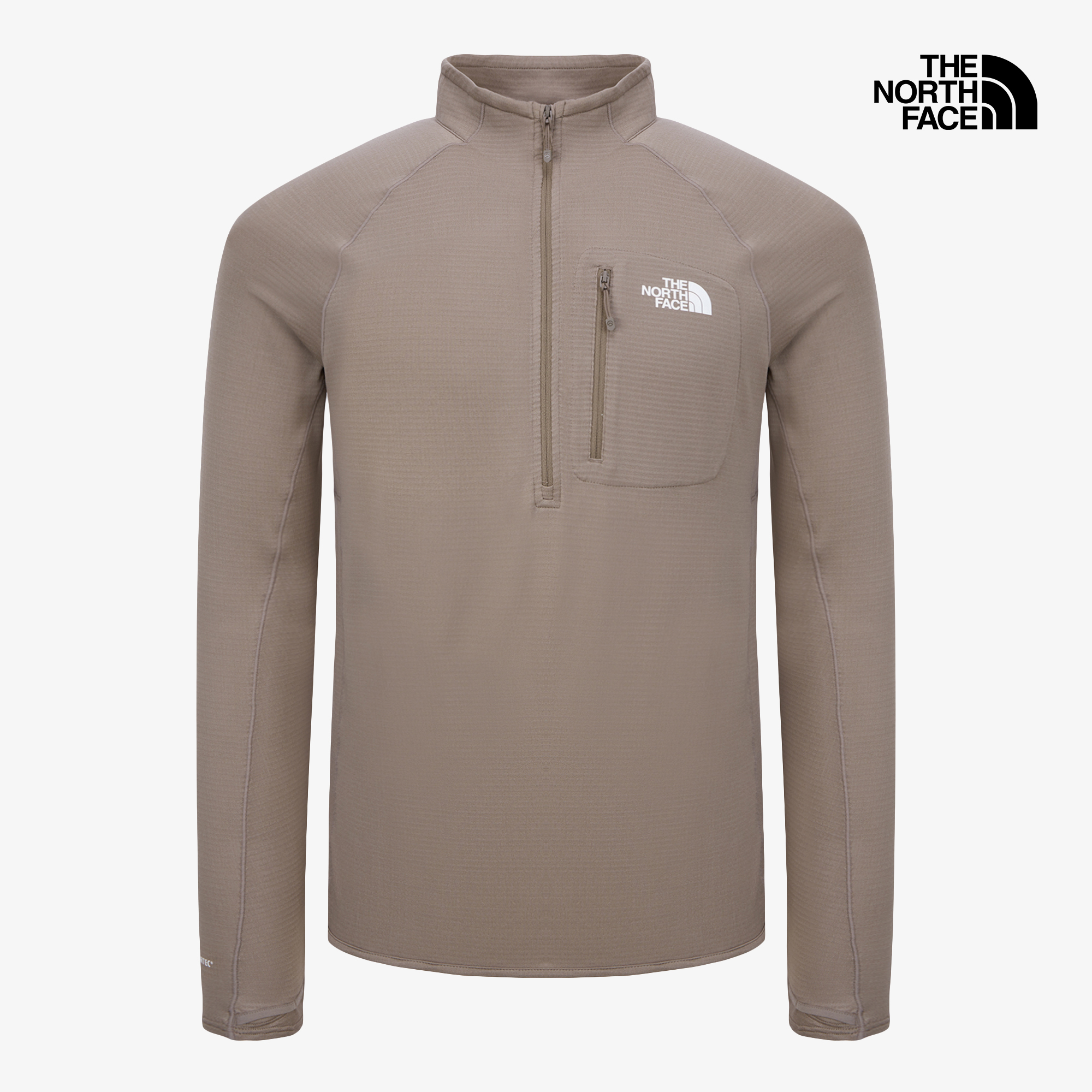 M'S SUMMIT HAYES L/S ZIP TEE
