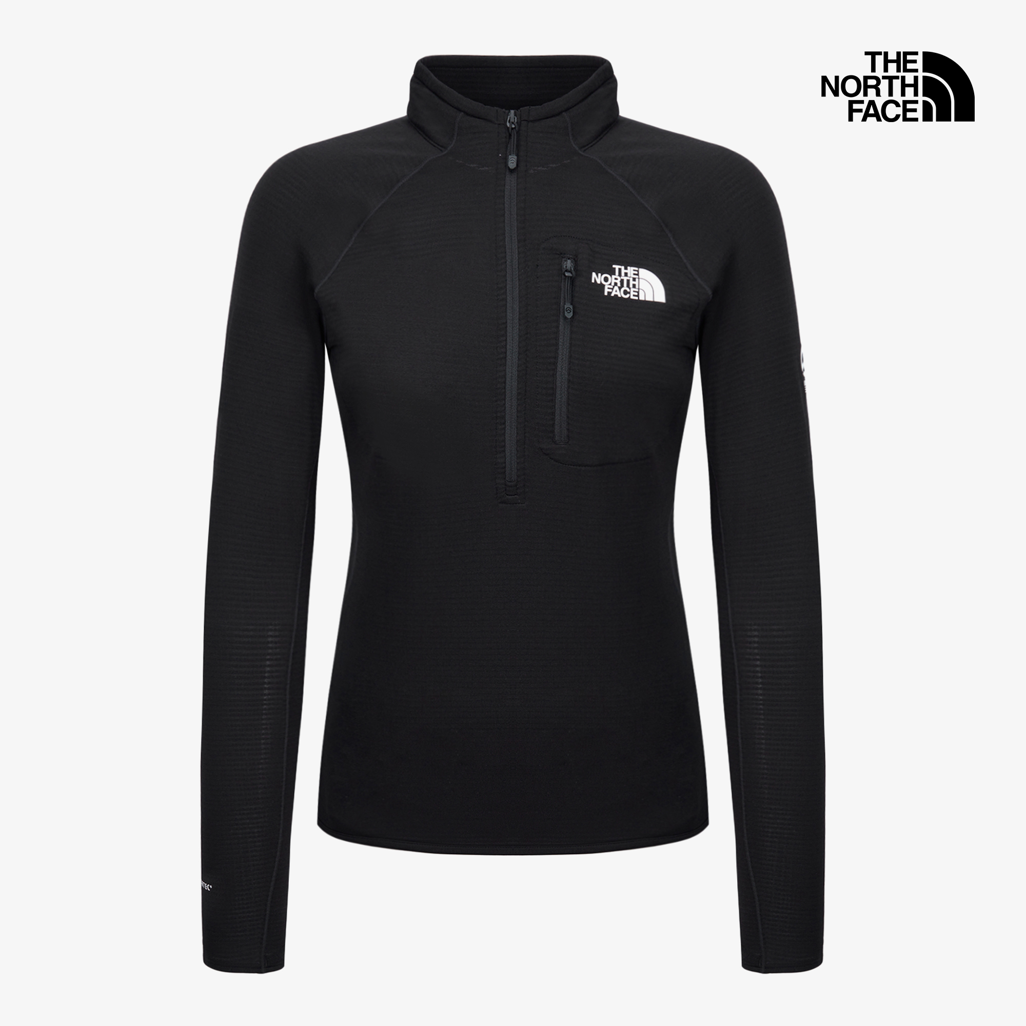 W'S SUMMIT HAYES L/S ZIP TEE