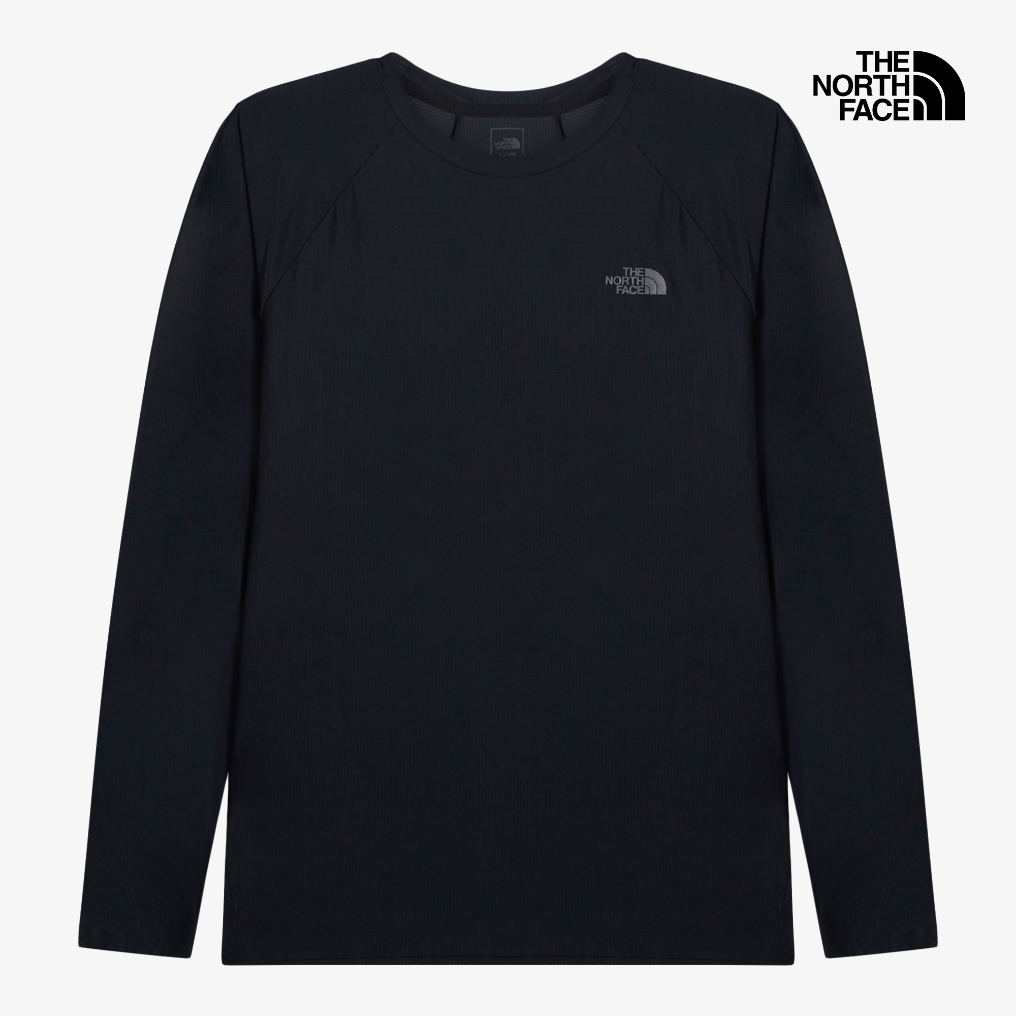 M'S AIRGRID L/S R/TEE