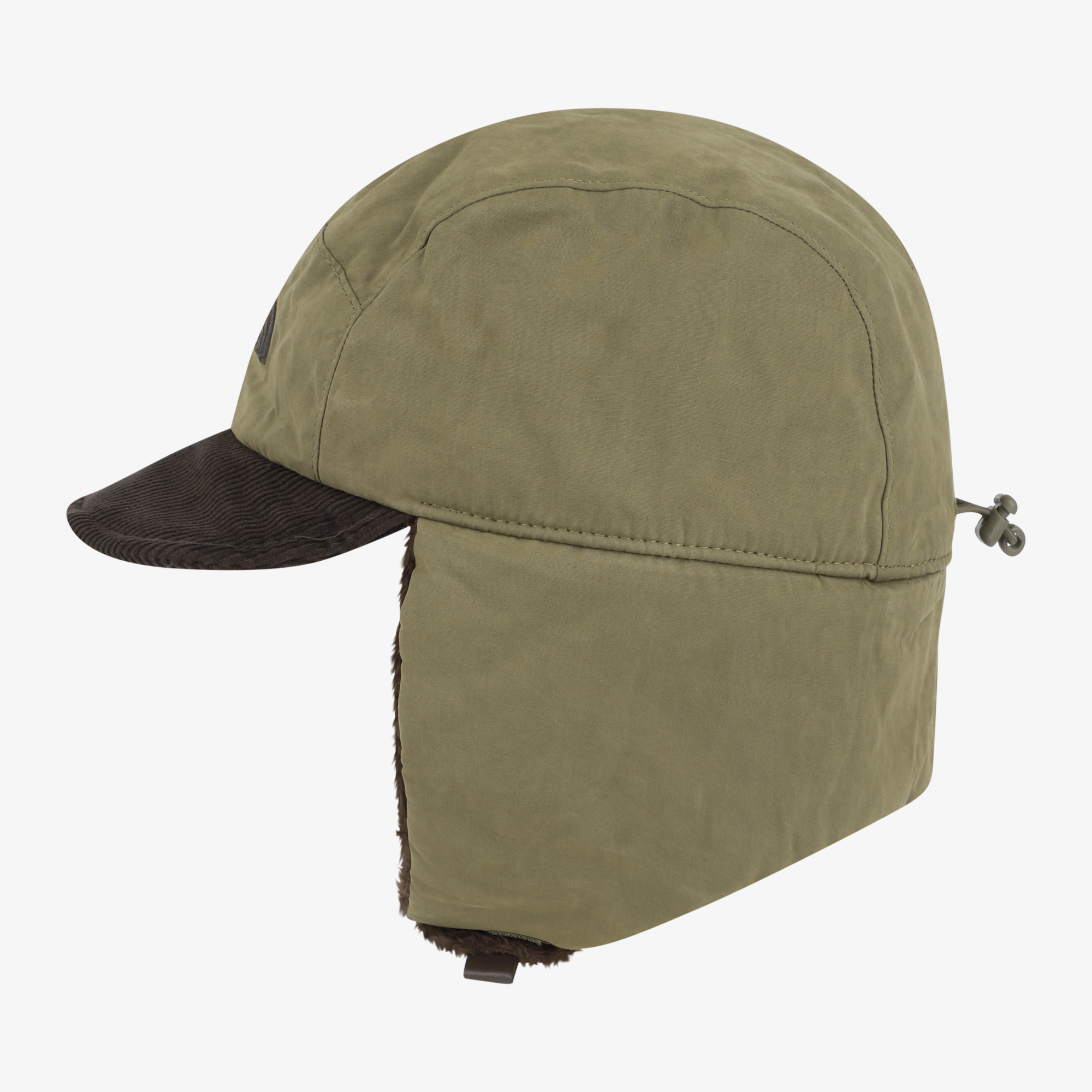 WAXED COTTON EARMUFF CAP