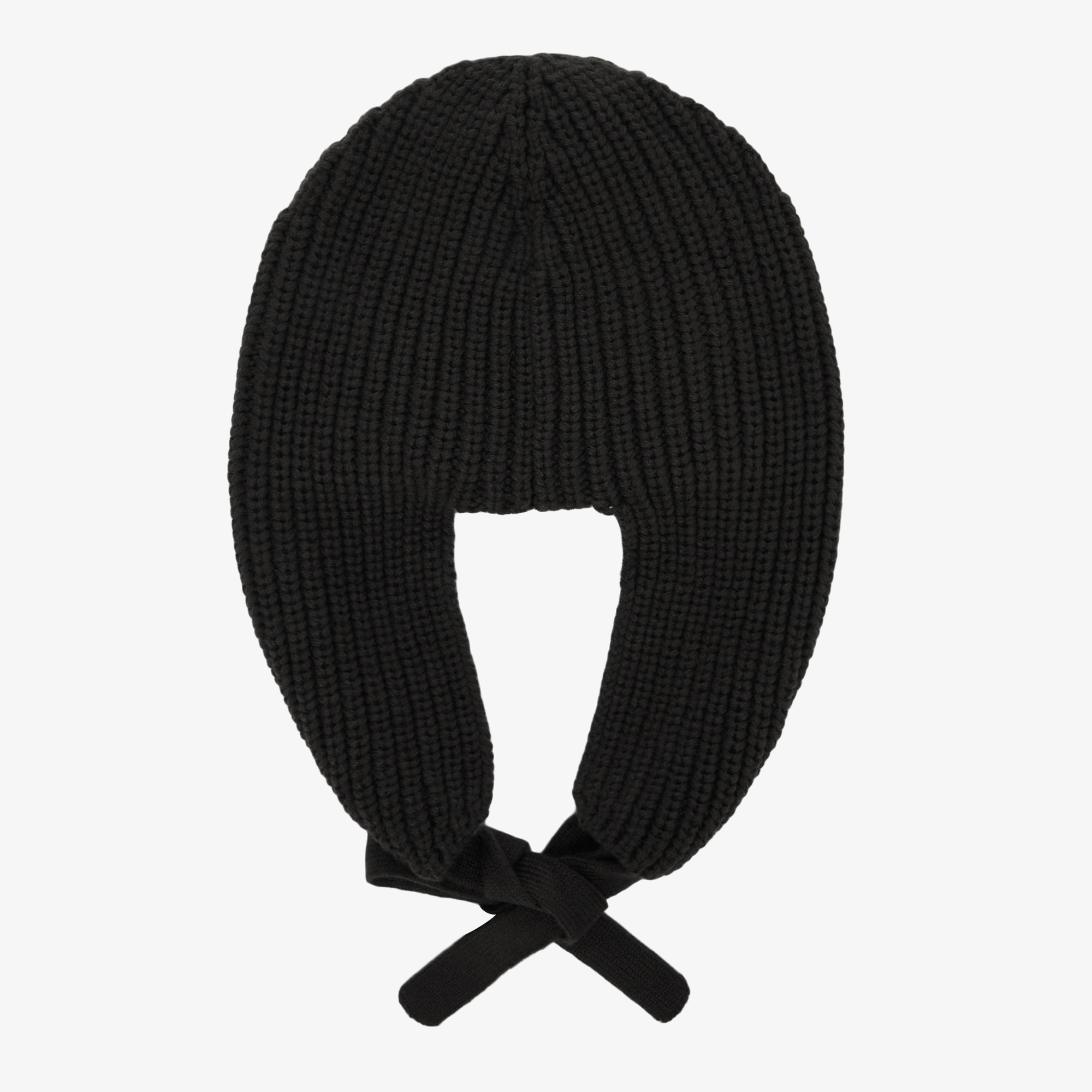 W KNIT EARMUFF BEANIE