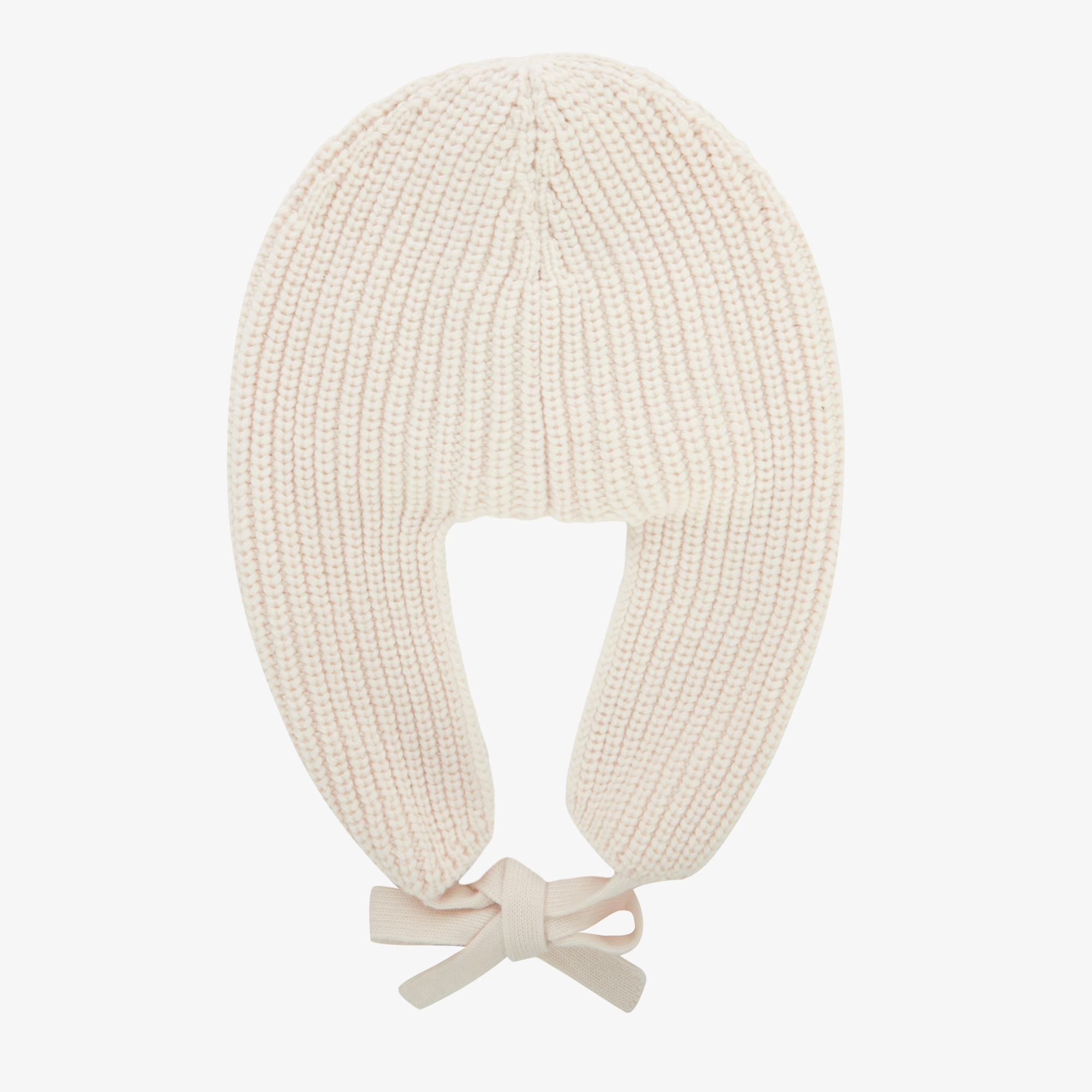 W KNIT EARMUFF BEANIE