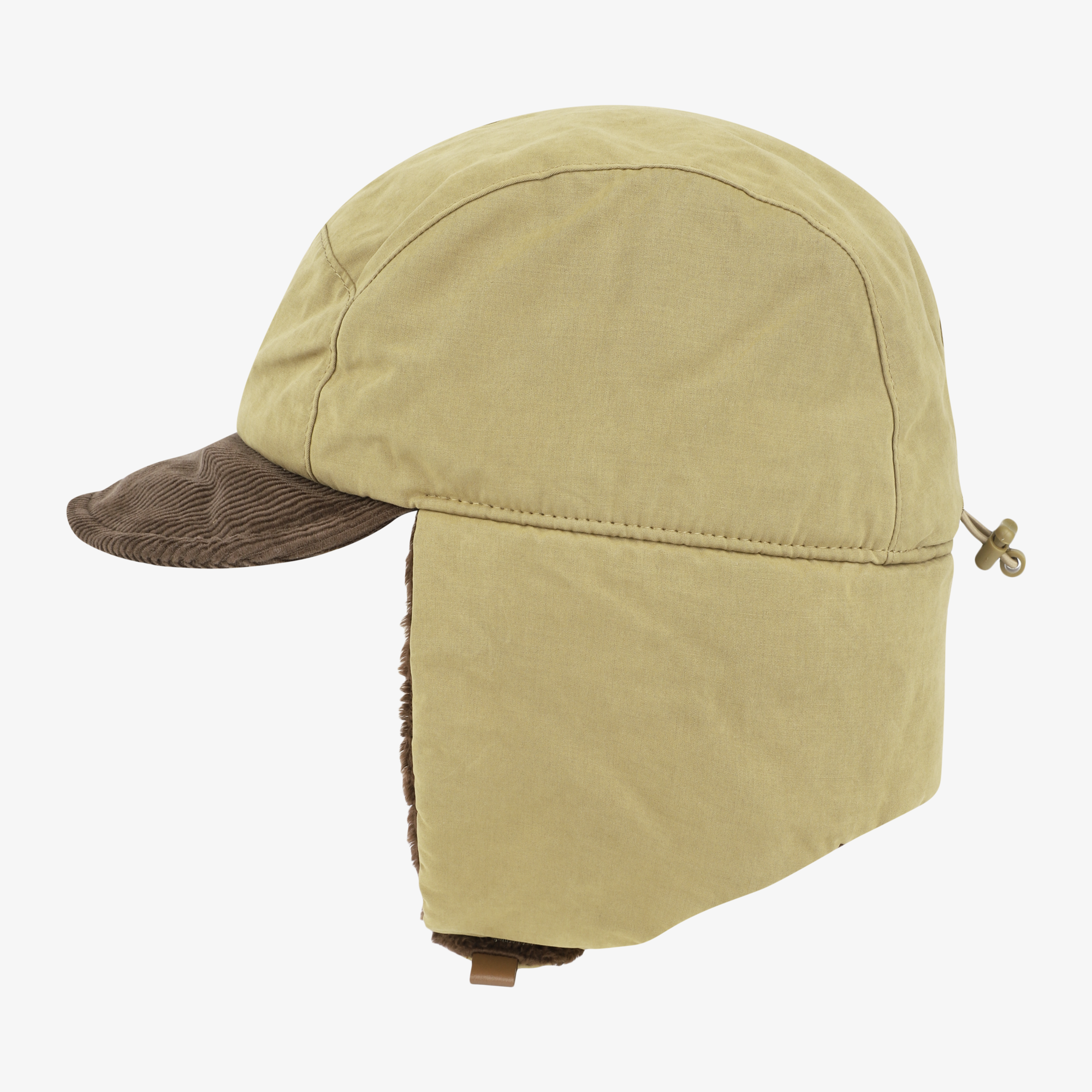 WAXED COTTON EARMUFF CAP