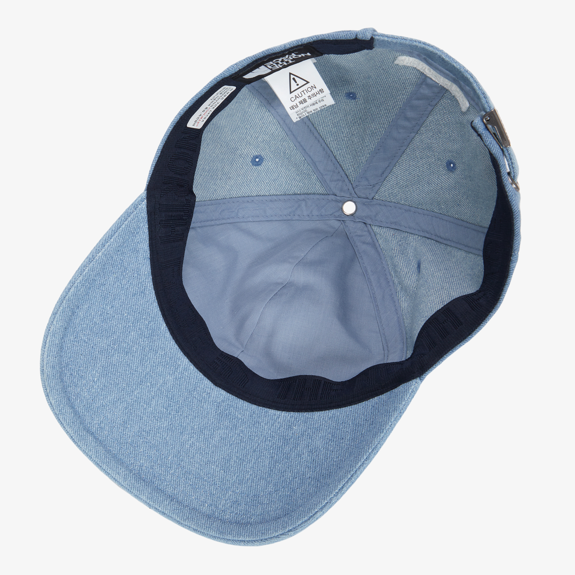 TNF COTTON BALL CAP_DENIM