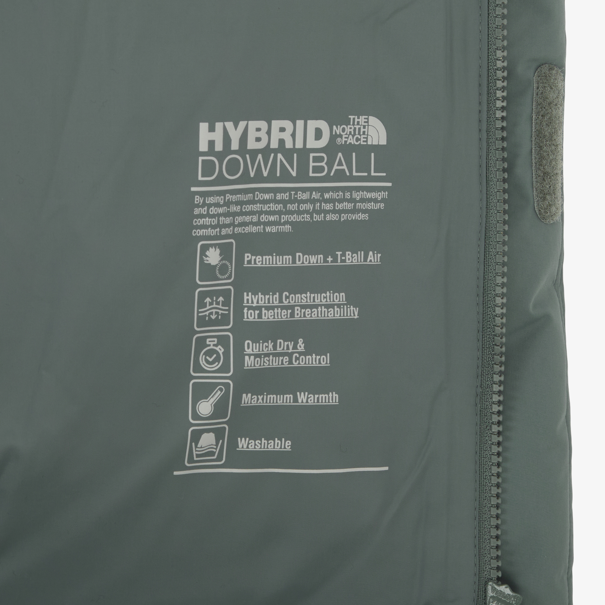 M'S ACT FREE EX HYBRID DOWN JACKET