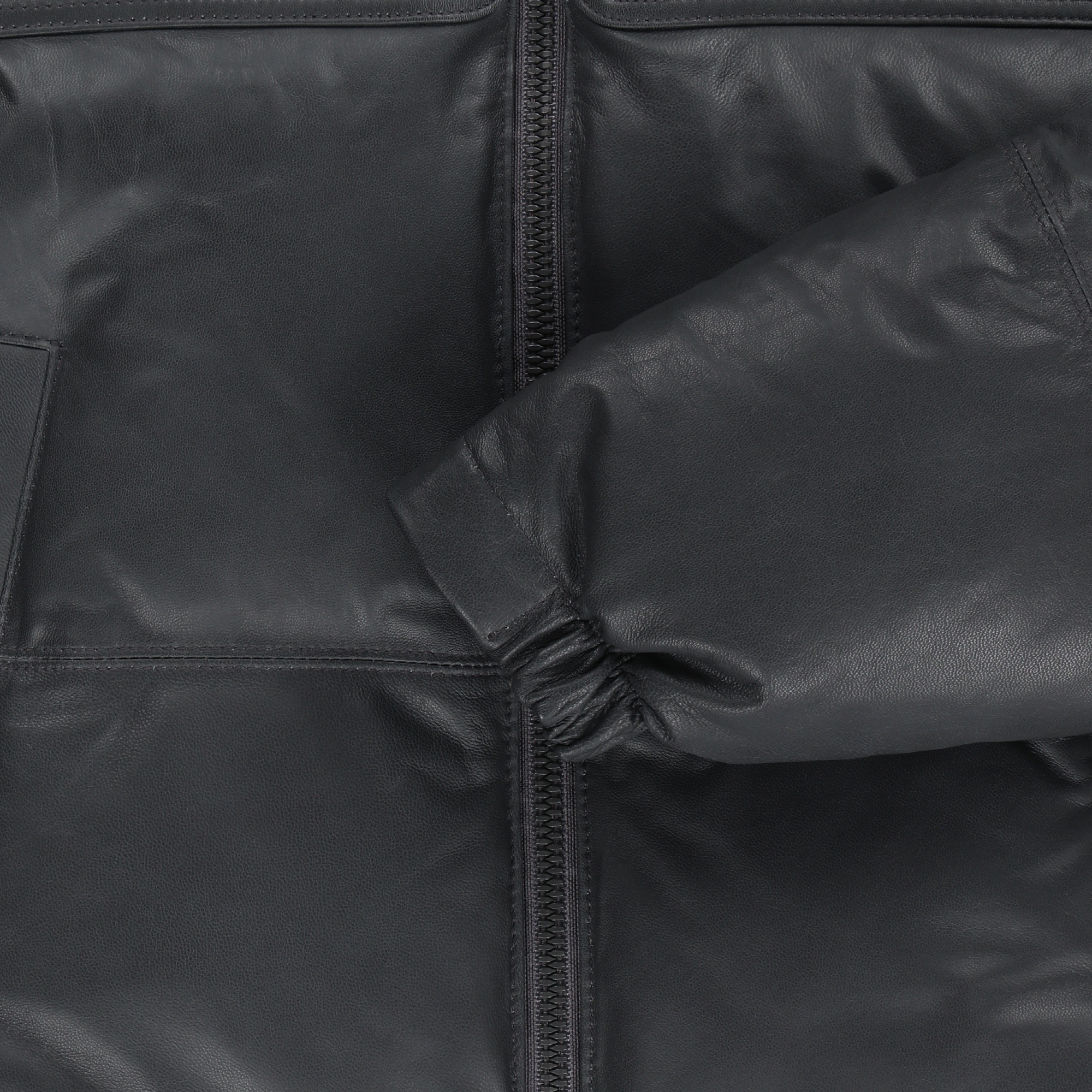 W'S LEATHER NUPTSE JACKET (RDS)