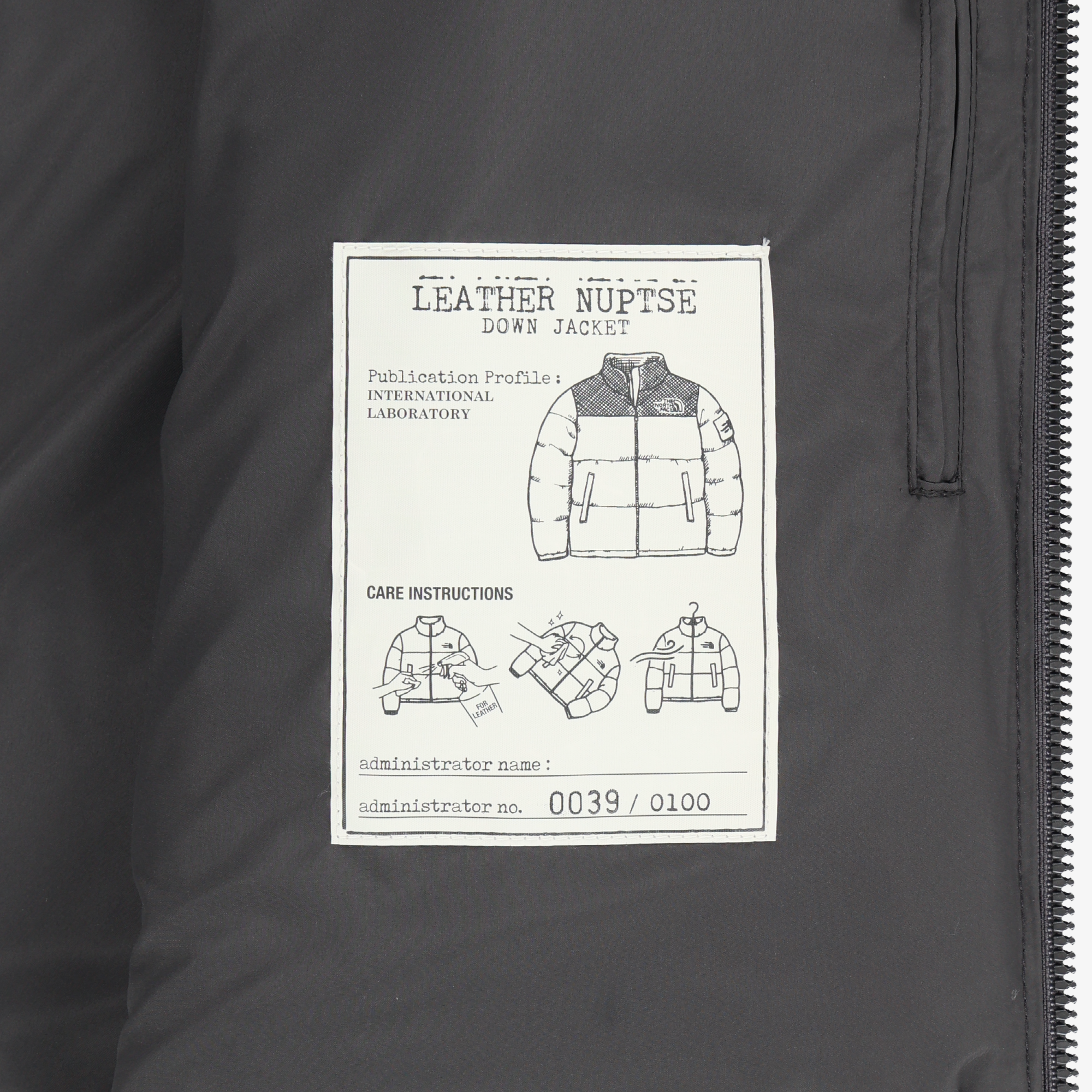 W'S LEATHER NUPTSE JACKET (RDS)