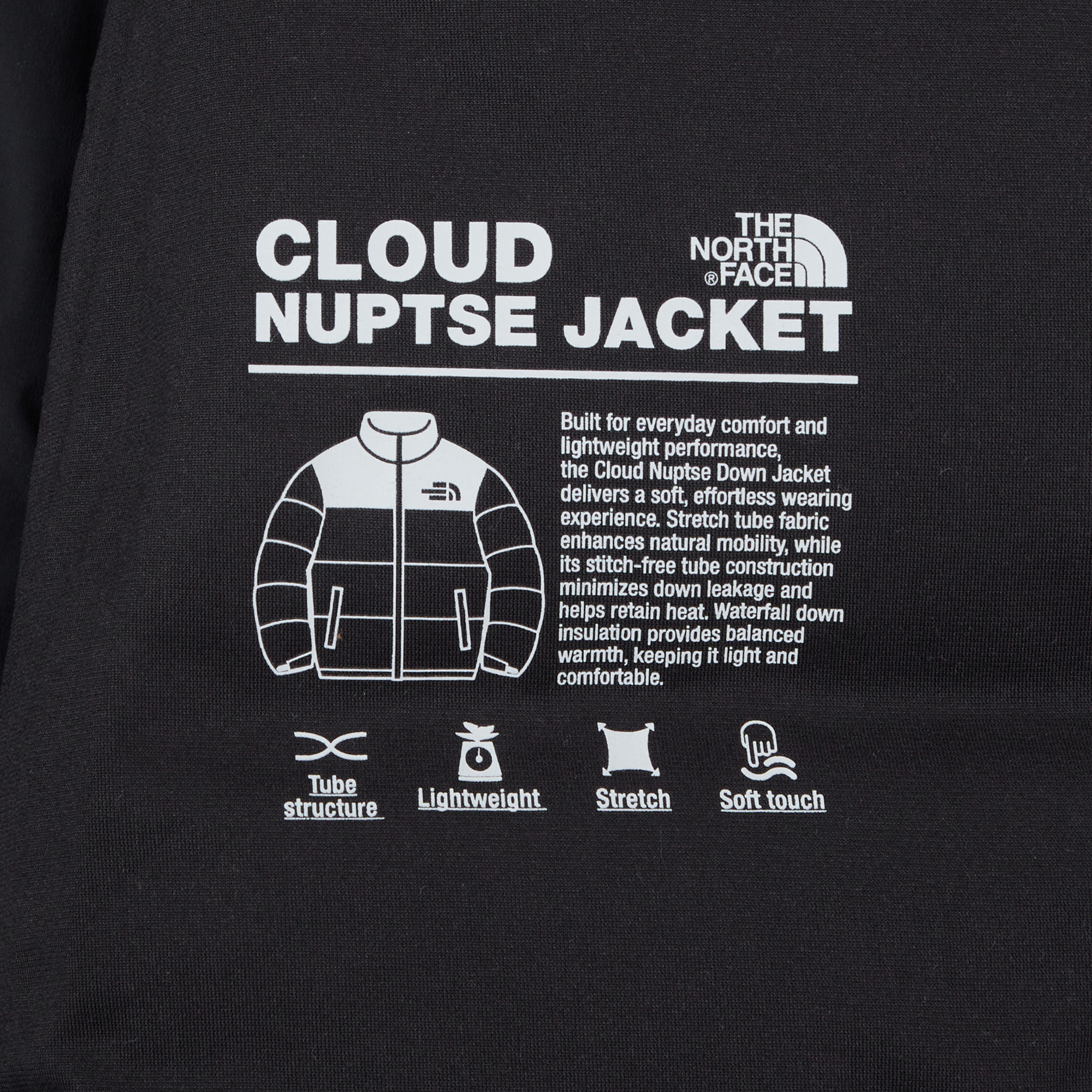 M'S CLOUD NUPTSE DOWN JACKET