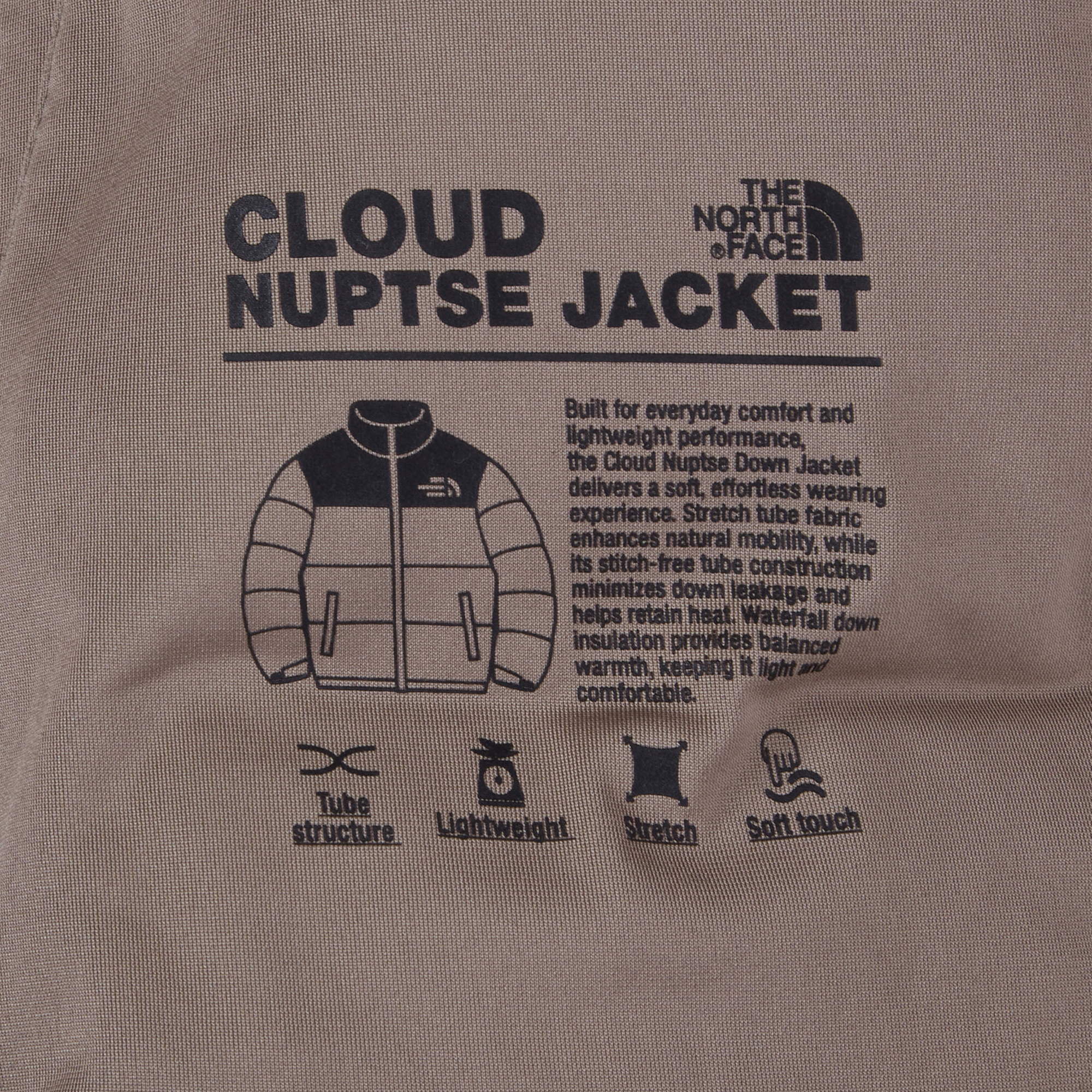M'S CLOUD NUPTSE DOWN JACKET